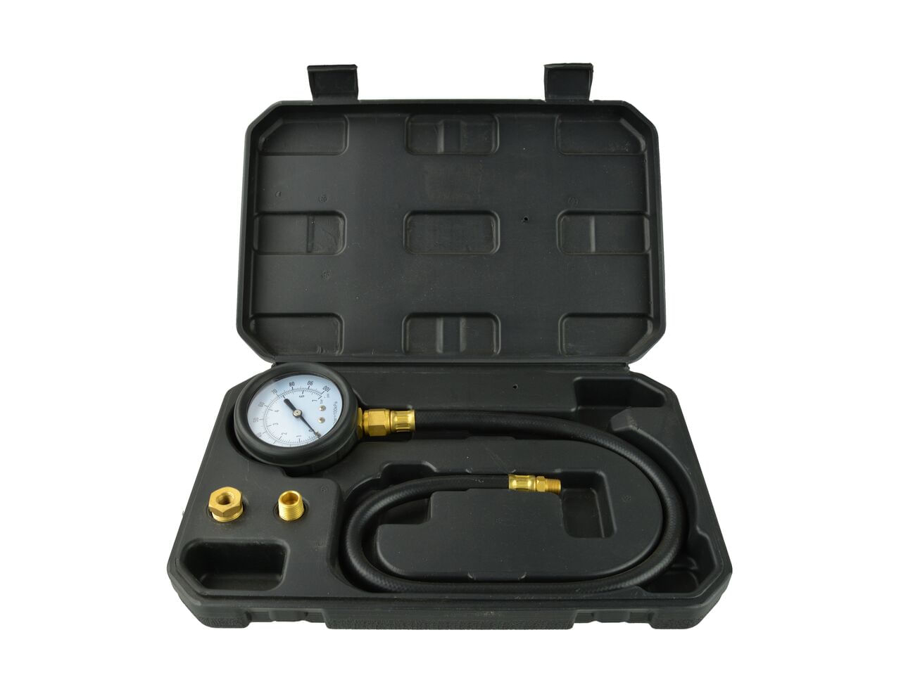Aparat de masurarea presiune ulei, Geko, 0-7BAR, 3 adaptoare, 1/8