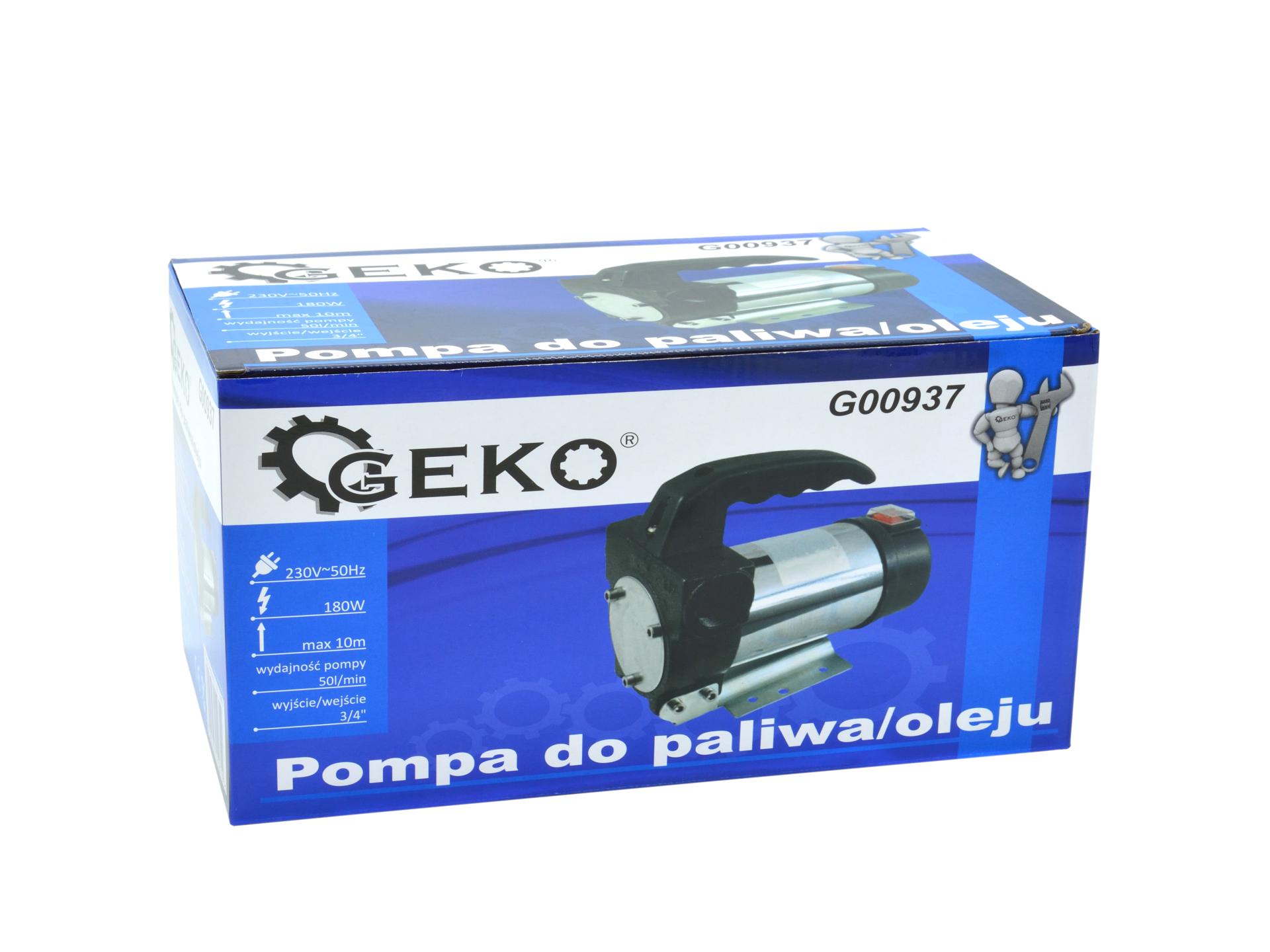 Pompa pentru combustibil /ulei 230V, GEKO G00937 - 4 | YEO