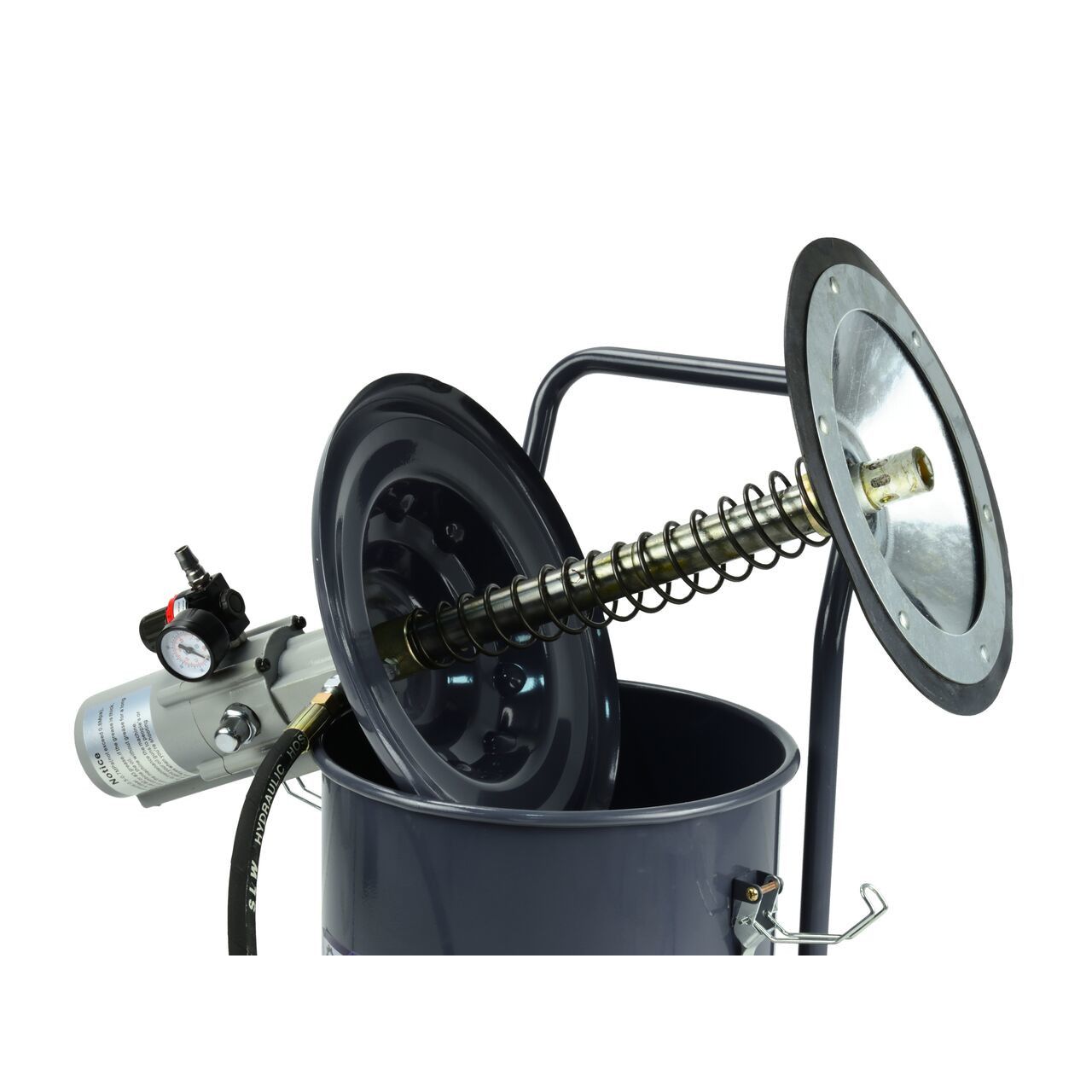 Pompa pentru gresat pneumatic 20L, furtun 4m, GEKO G01124