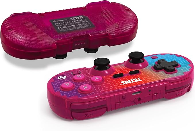 Controler Bluetooth Hyperkin Pixel Art Tetris pentru Nintendo Switch/PC/Mac/Android (Gradient Hiper) - 1 | YEO