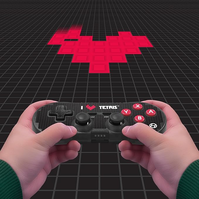Controler Bluetooth Hyperkin Pixel Art Tetris pentru Nintendo Switch/PC/Mac/Android (Inima Cazuta) - 4 | YEO