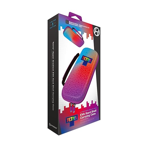 Husa rigida Tetris EVA pentru Nintendo Switch/OLED/Lite (Hyper Gradient)