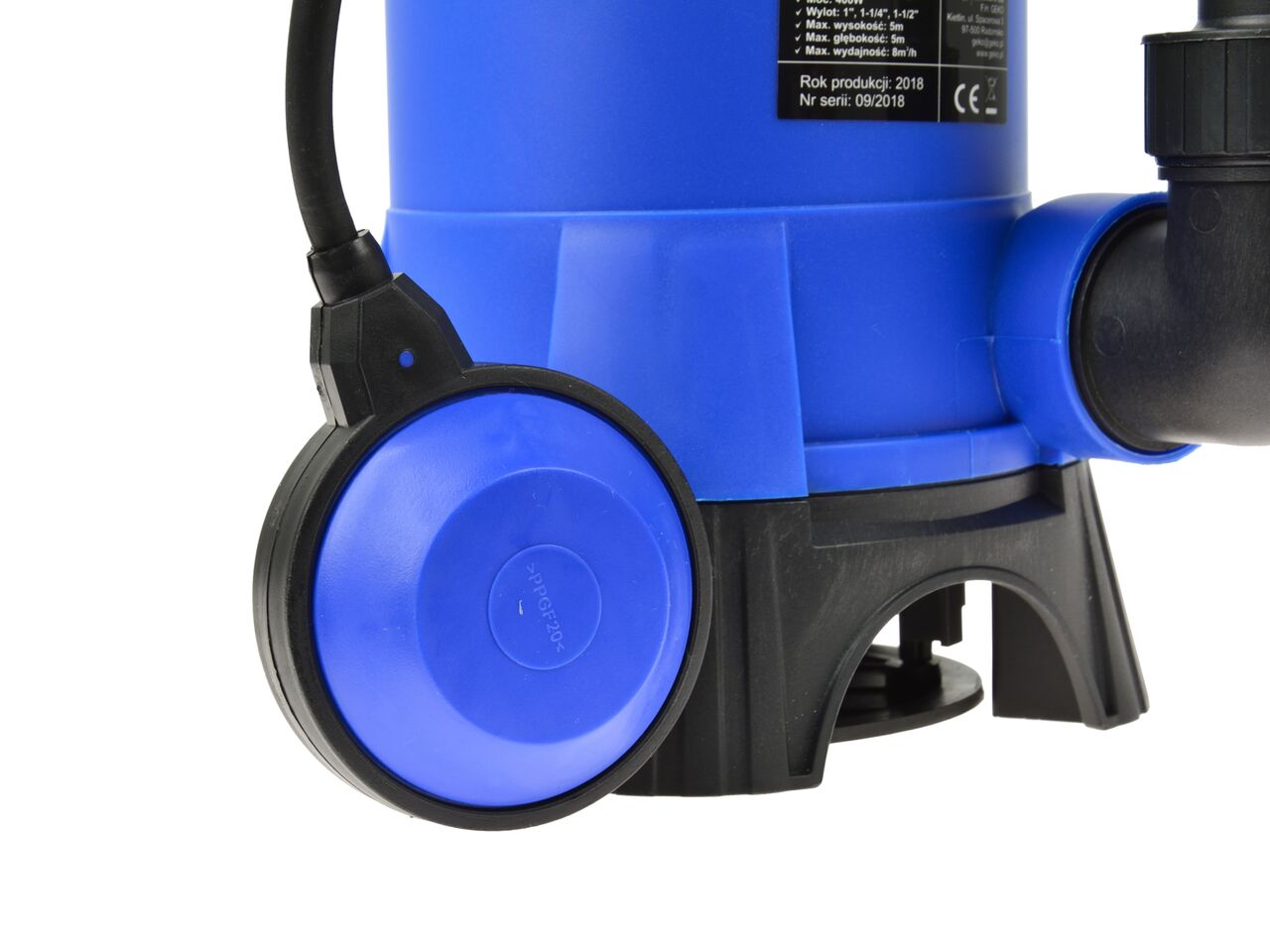 Pompa submersibila pentru apa murdara, 400 W cu plutitor, Geko G81453 — imaginea 4