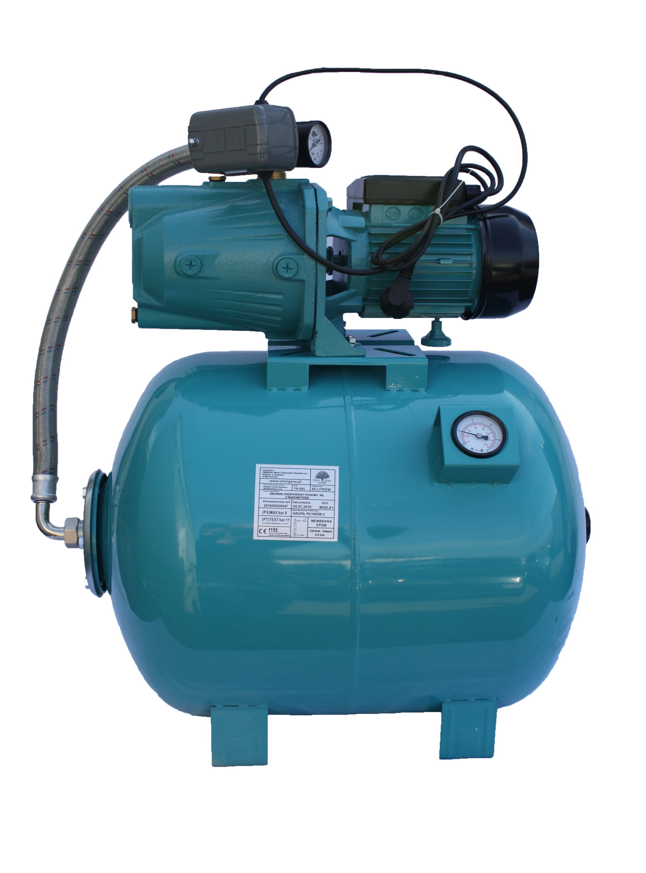 Hidrofor APC JY 100A/100 rezervor 100 litri cu manometru, 1.1kW, 03020121/100M