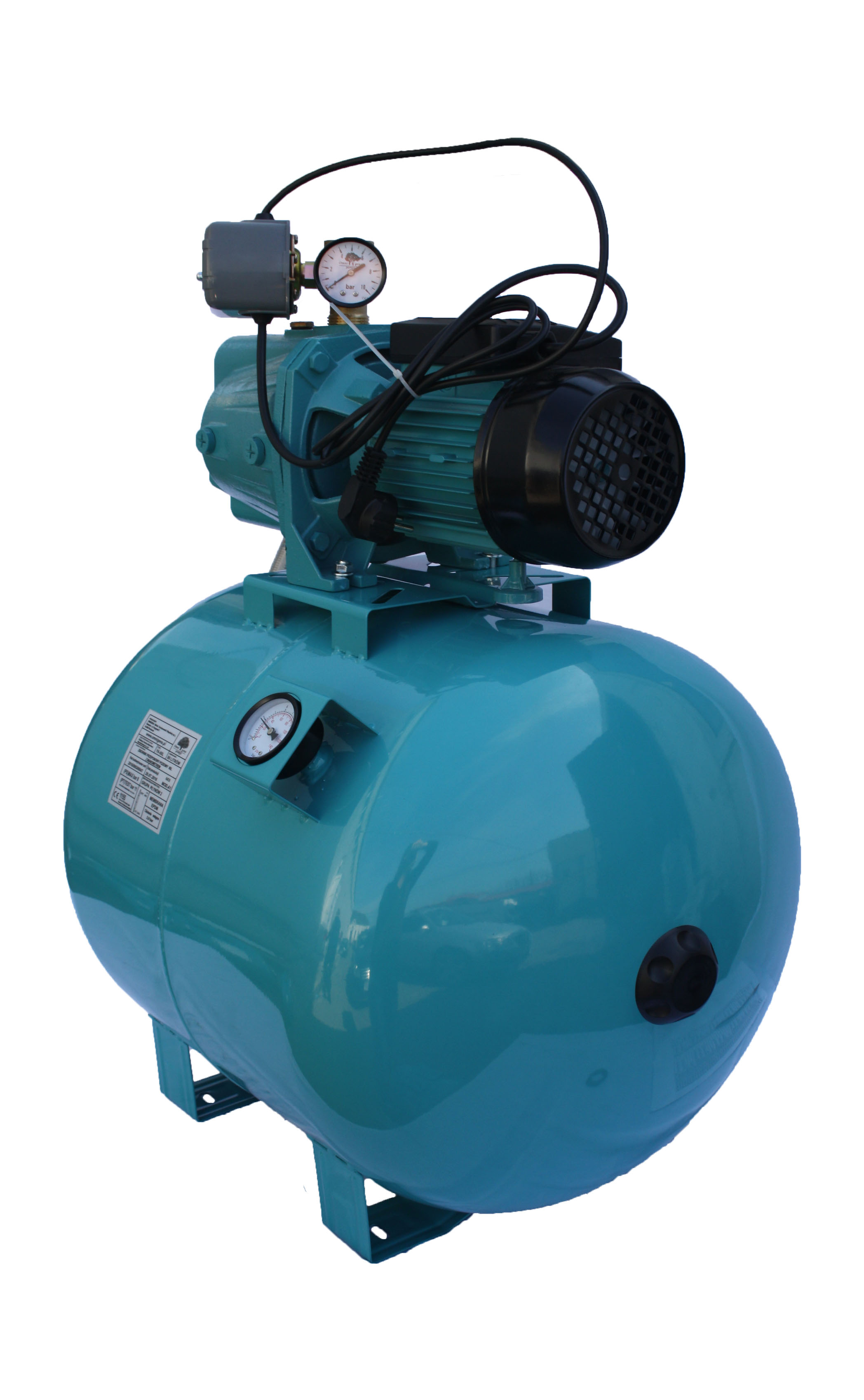 Hidrofor APC JY 100A/80 rezervor 80 litri cu manometru, 1.1kW, 03020121/80M — imaginea 3