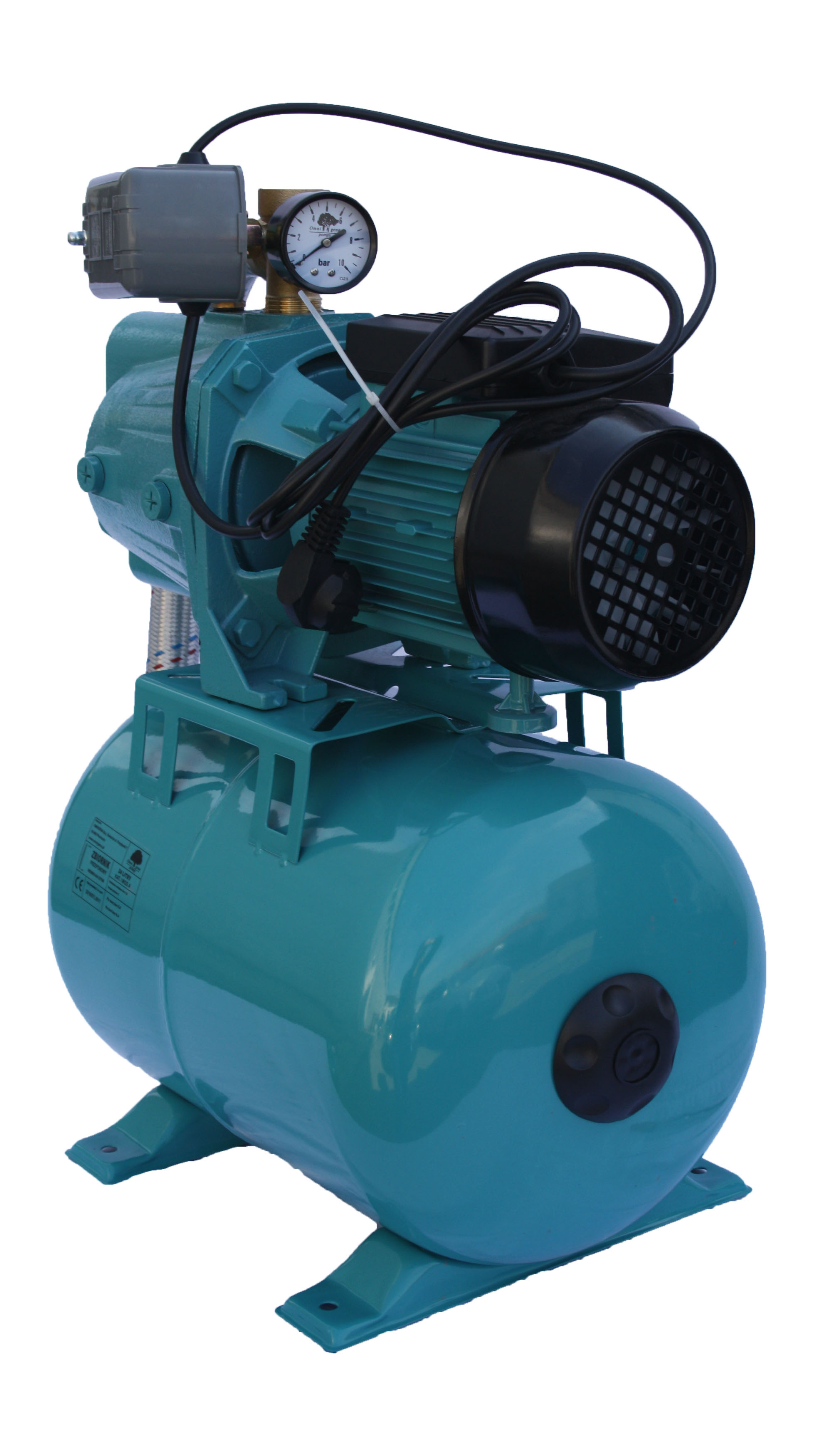 Hidrofor Omnigena JET 100A/24 1.1 kW rezervor 24 litri, OM5007/24 — imaginea 3