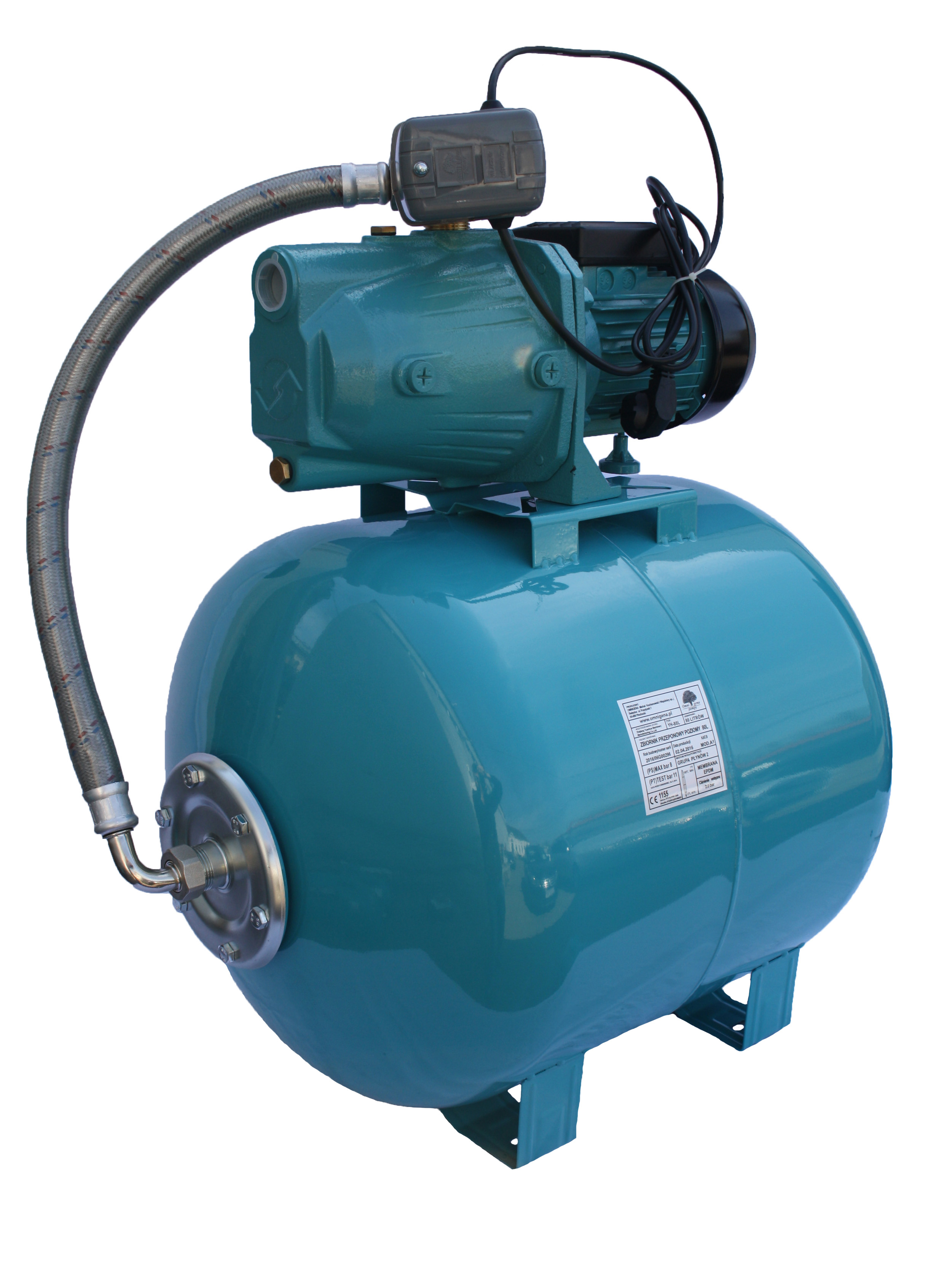 Hidrofor de mare putere JY100A/100 INFLUENT ECONOMIC 1100W, rezervor 100 de litri