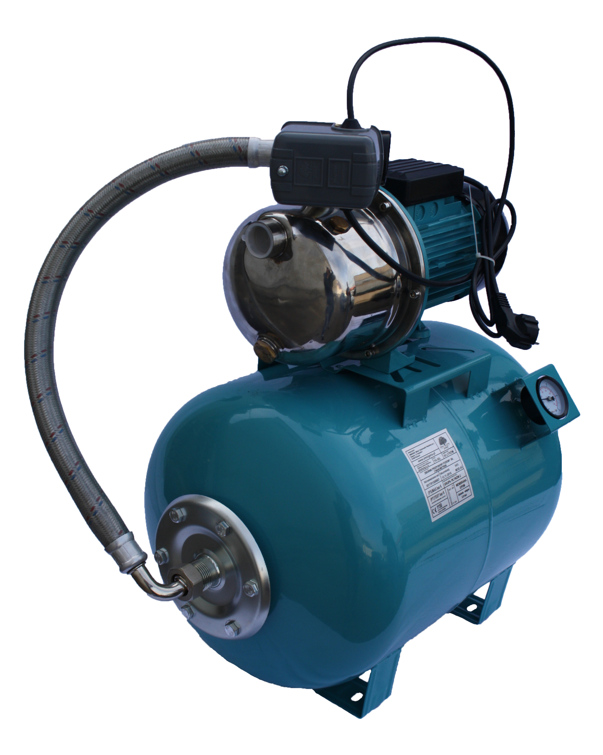 Hidrofor APC JY 1000/50 rezervor 50 litri cu manometru, 1.1Kw