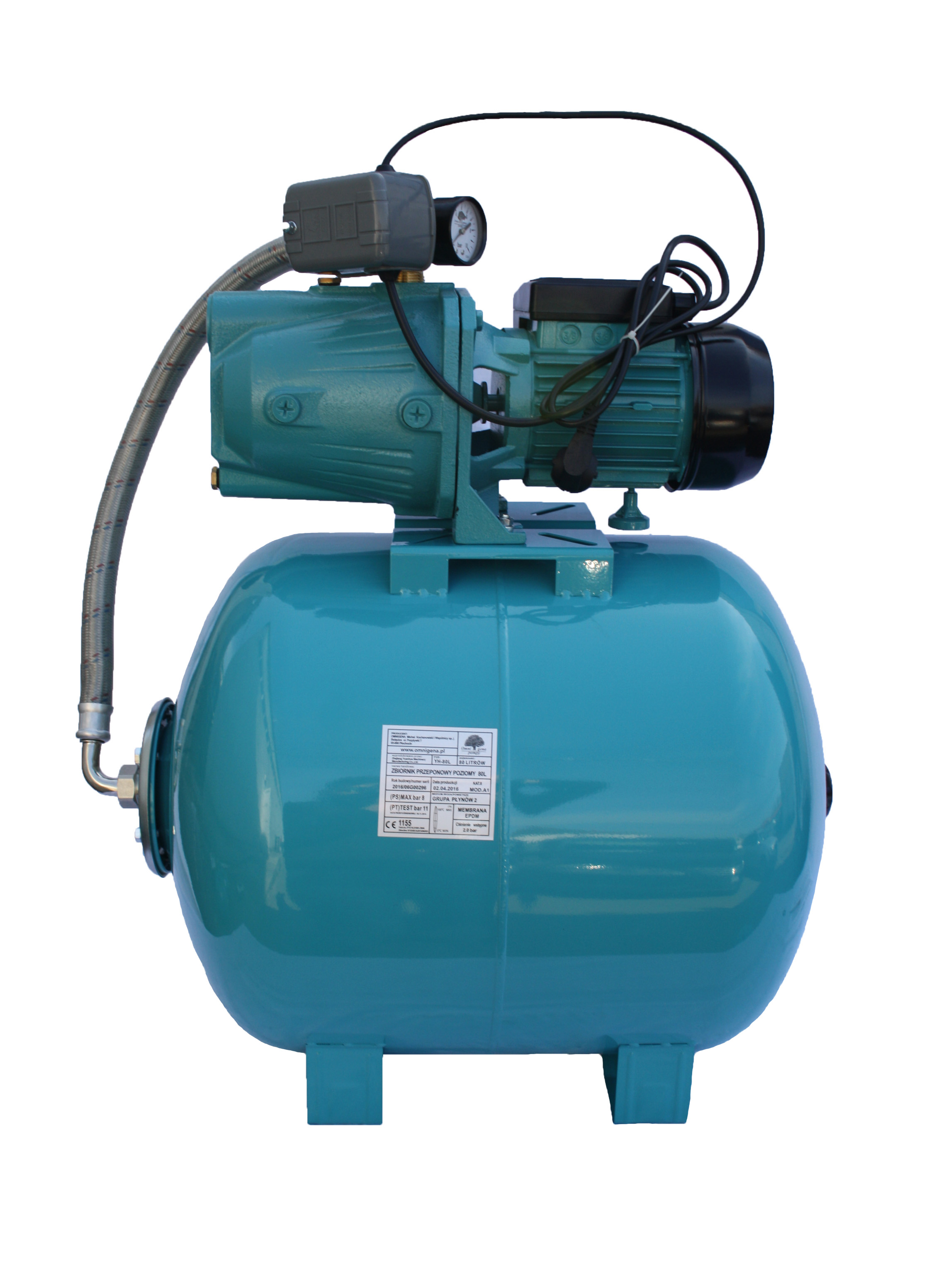 Hidrofor APC JY 100A/100 rezervor 100 litri , 0.8kW, 03020110/100 — imaginea 2