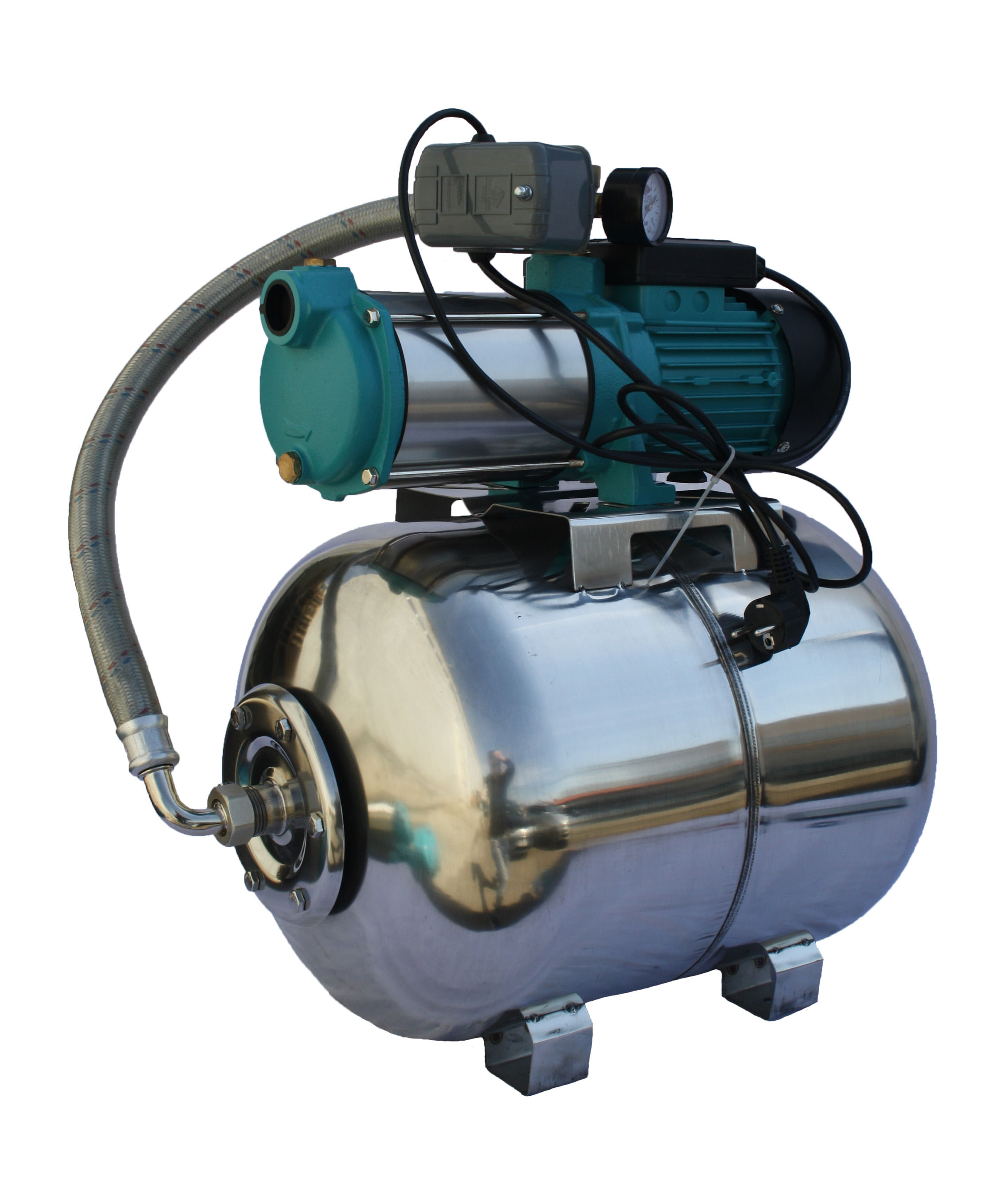 Hidrofor apa curata Omnigena OM0001/50I, 1450 W, 50 l capacitate vas expansiune, 100 l/min debit apa, 55 m inaltime refulare, 9 m adancime absorbtie