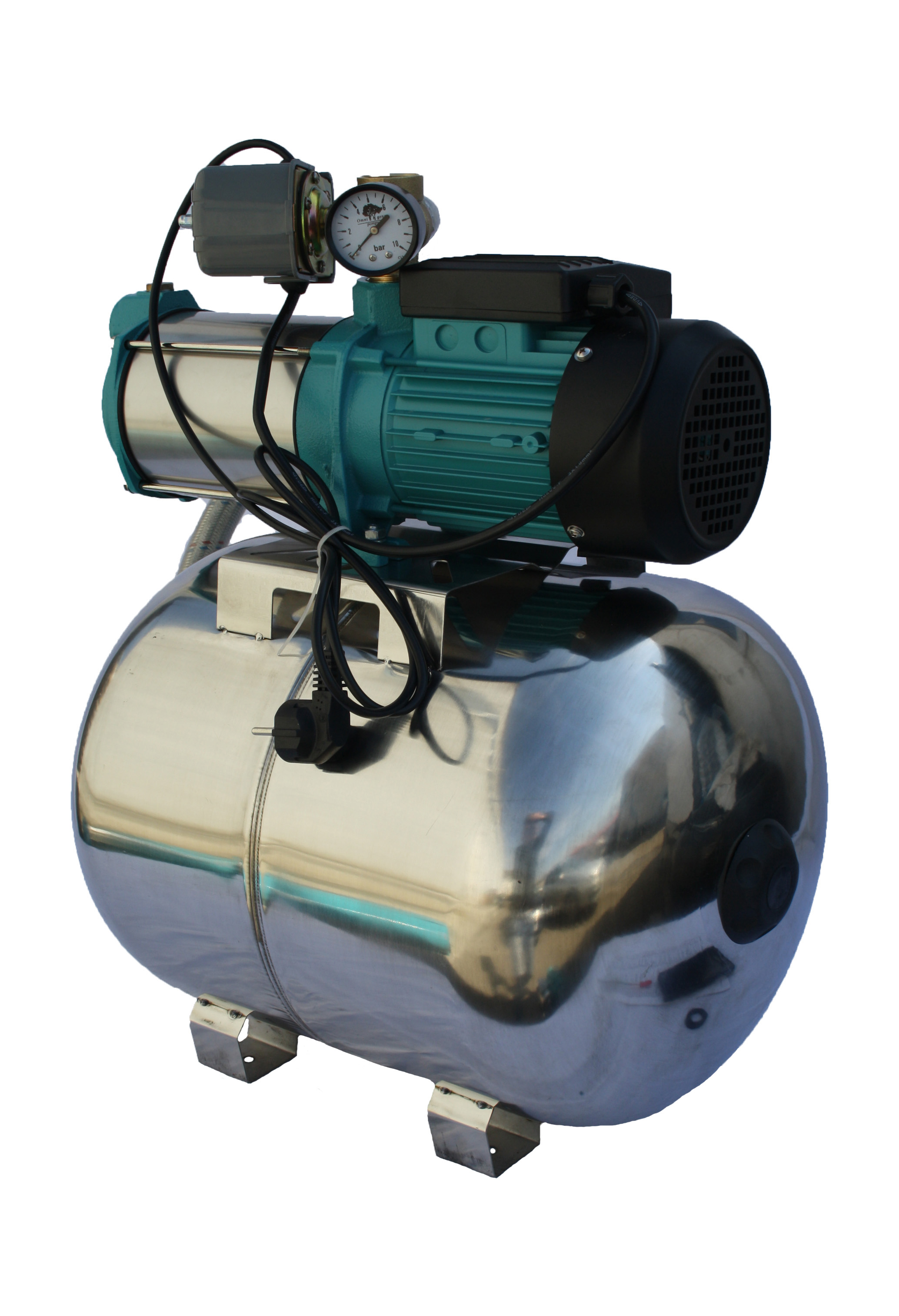 Hidrofor pompa suprafata Omnigena MHI 1100/50, putere 1100W rezervor inox 50L