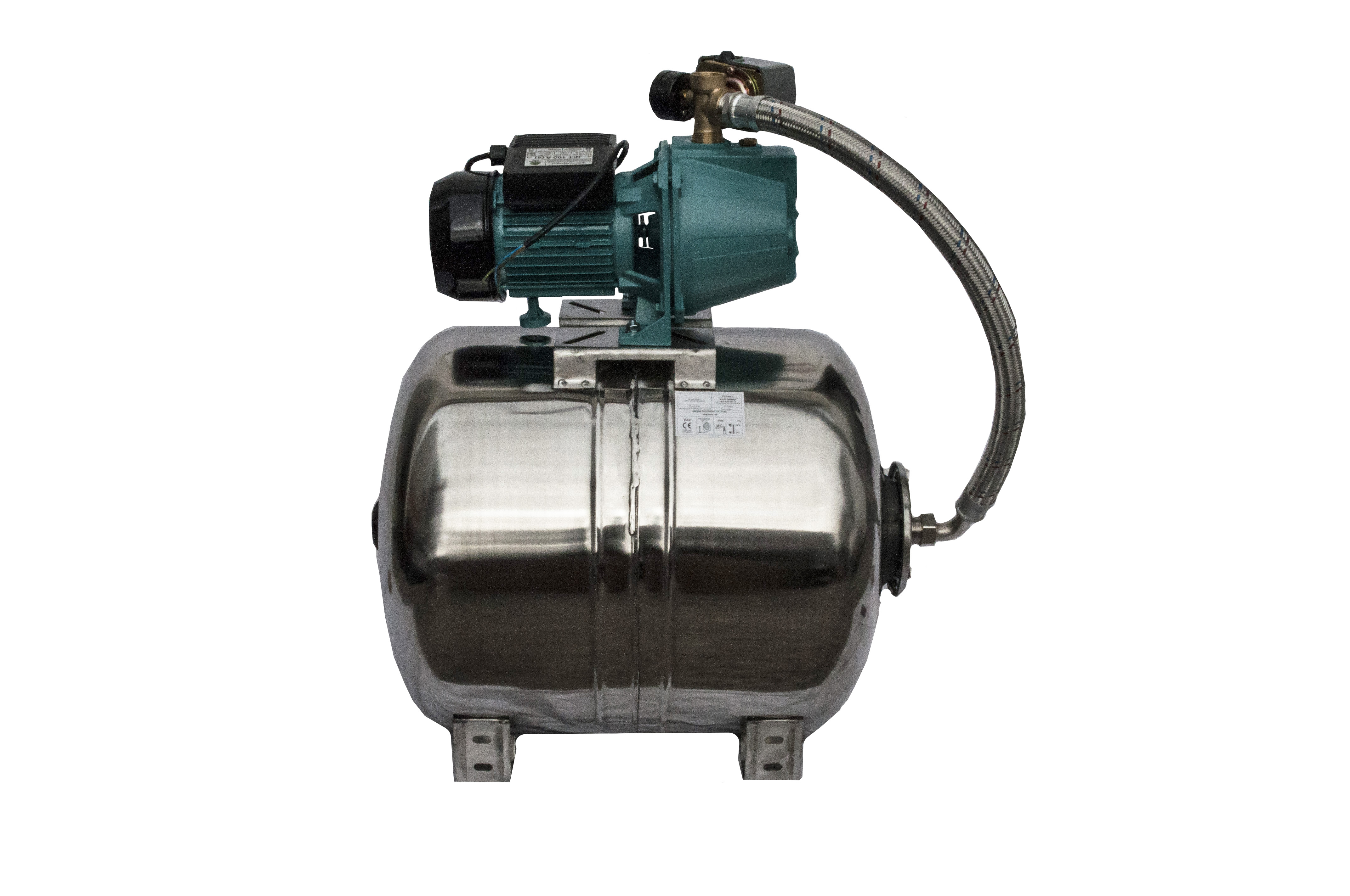 Hidrofor Omnigena JET 100A(a)/80 1100W rezervor inox 80L — imaginea 2