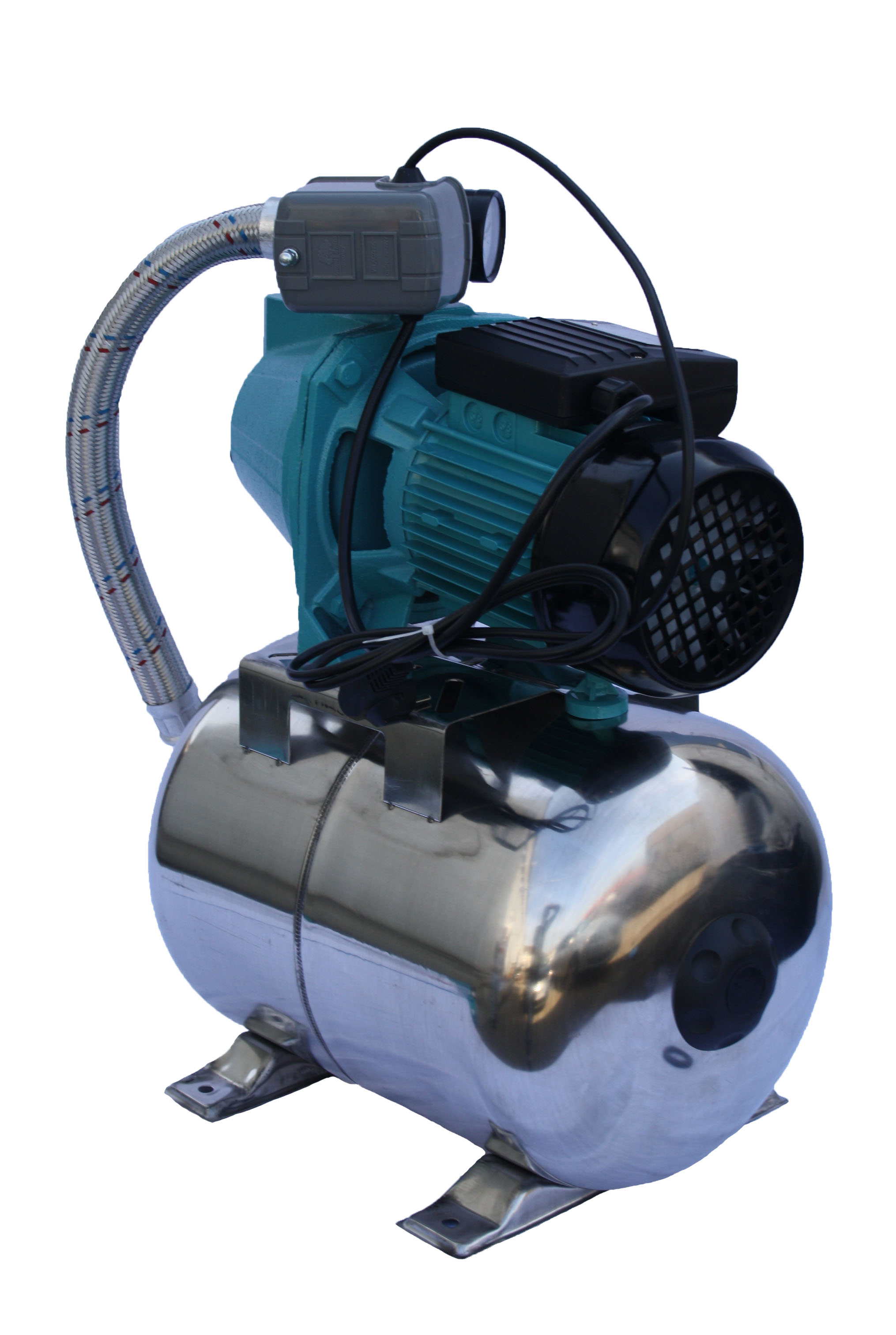 Hidrofor Influent Economic JY 100A(a)/24 rezervor 24 Litri din inox, 1100 W — imaginea 2