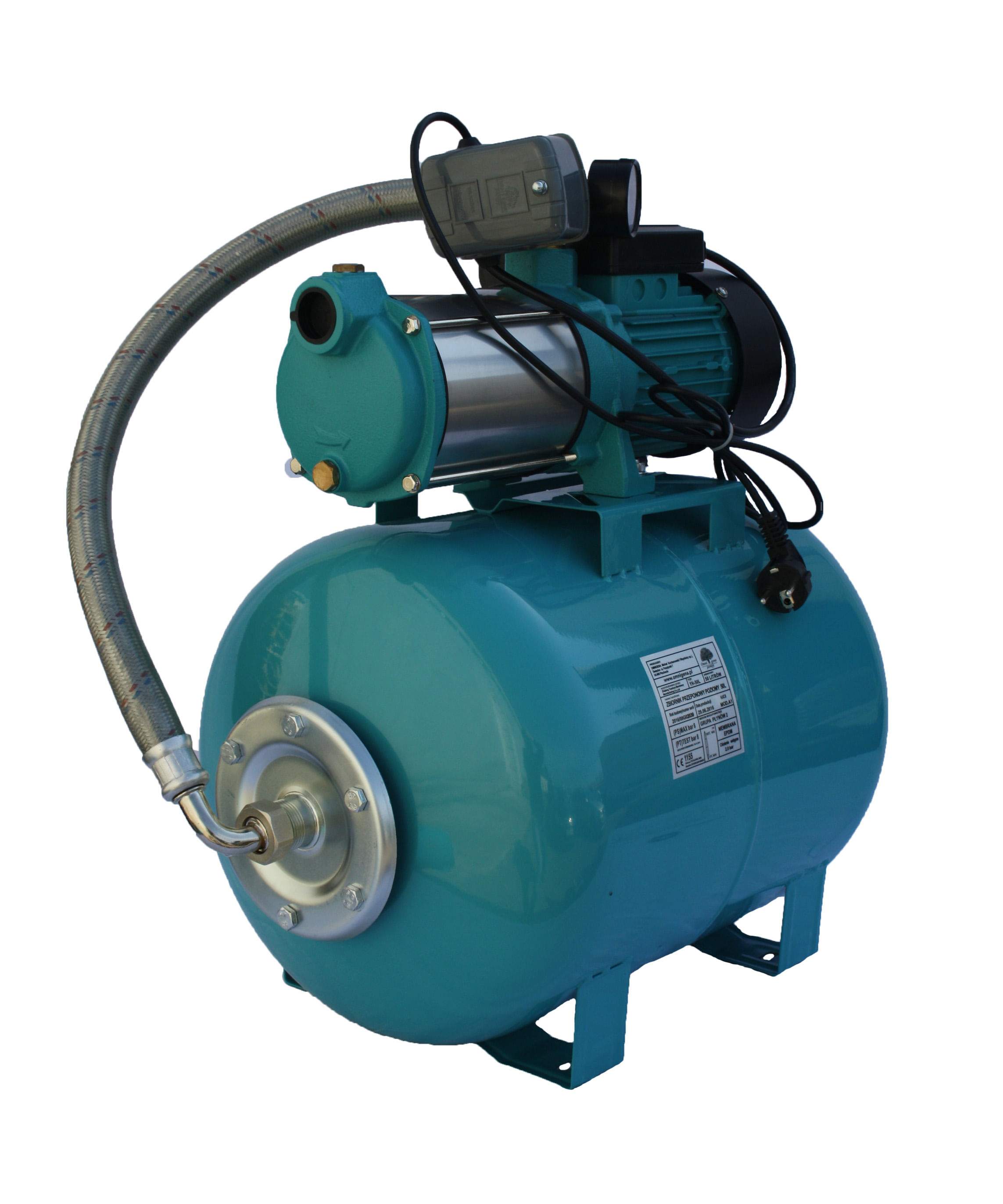 Hidrofor pompa de suprafata Omnigena MH 2200/50, rezervor 50L, putere 2.2 Kw