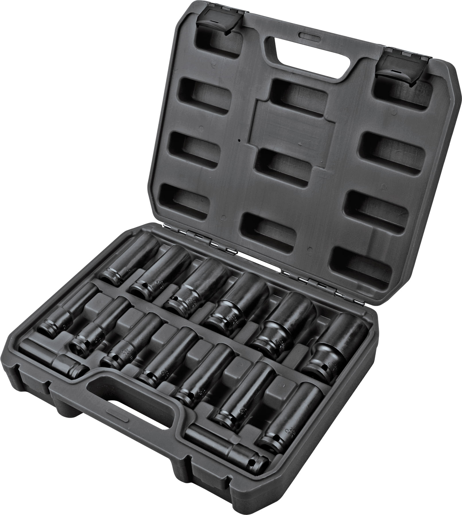 Set 15 chei tubulare lungi de impact 1/2" 10-32mm TMP — imaginea 2
