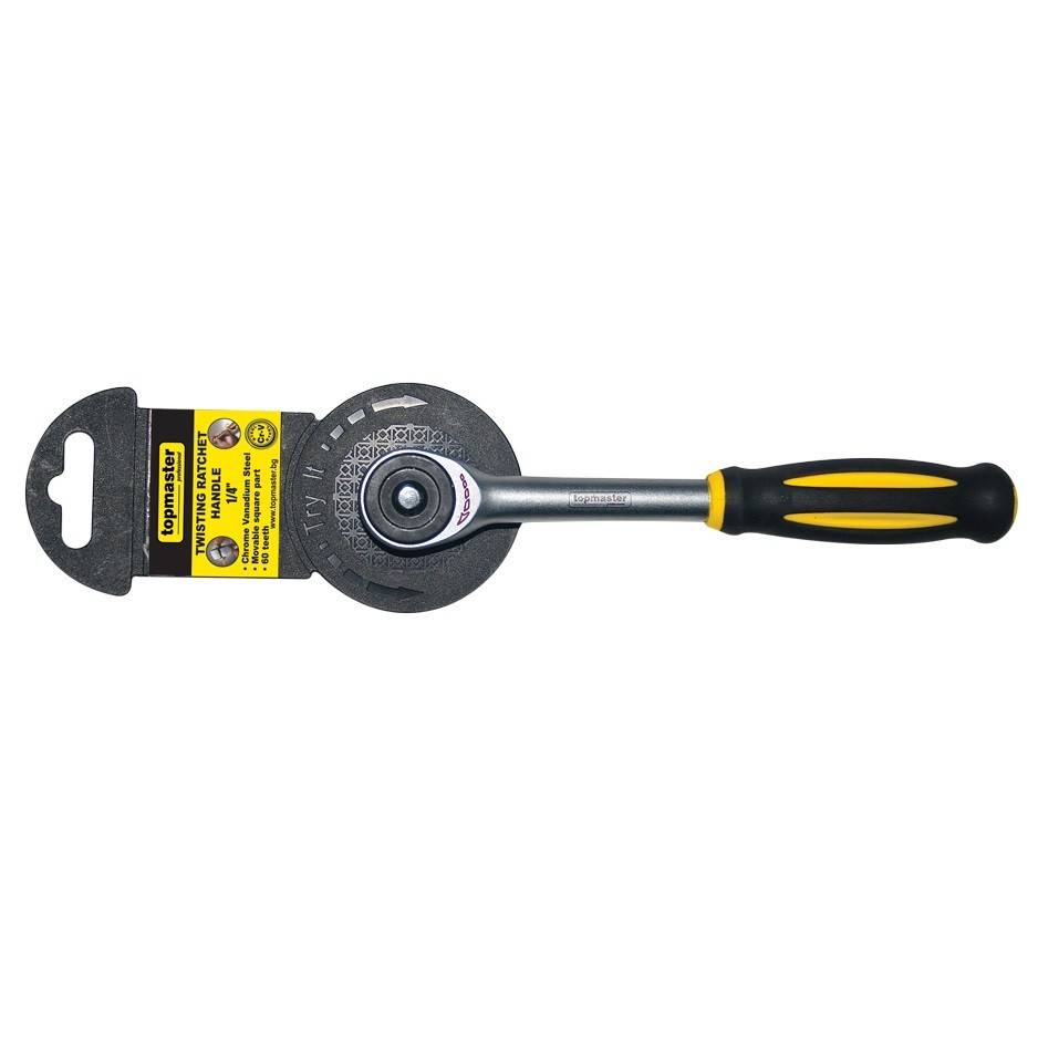 Antrenor cu clichet Topmaster 336701, patrat 1/4", lungime 180 mm — imaginea 2