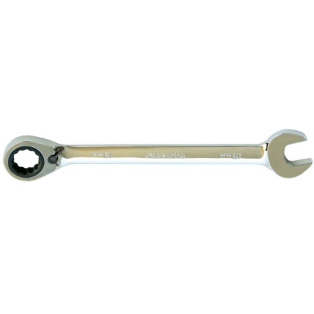 Cheie combinata Top Master cu clichet reversibil 15 mm Cr-V — imaginea 2