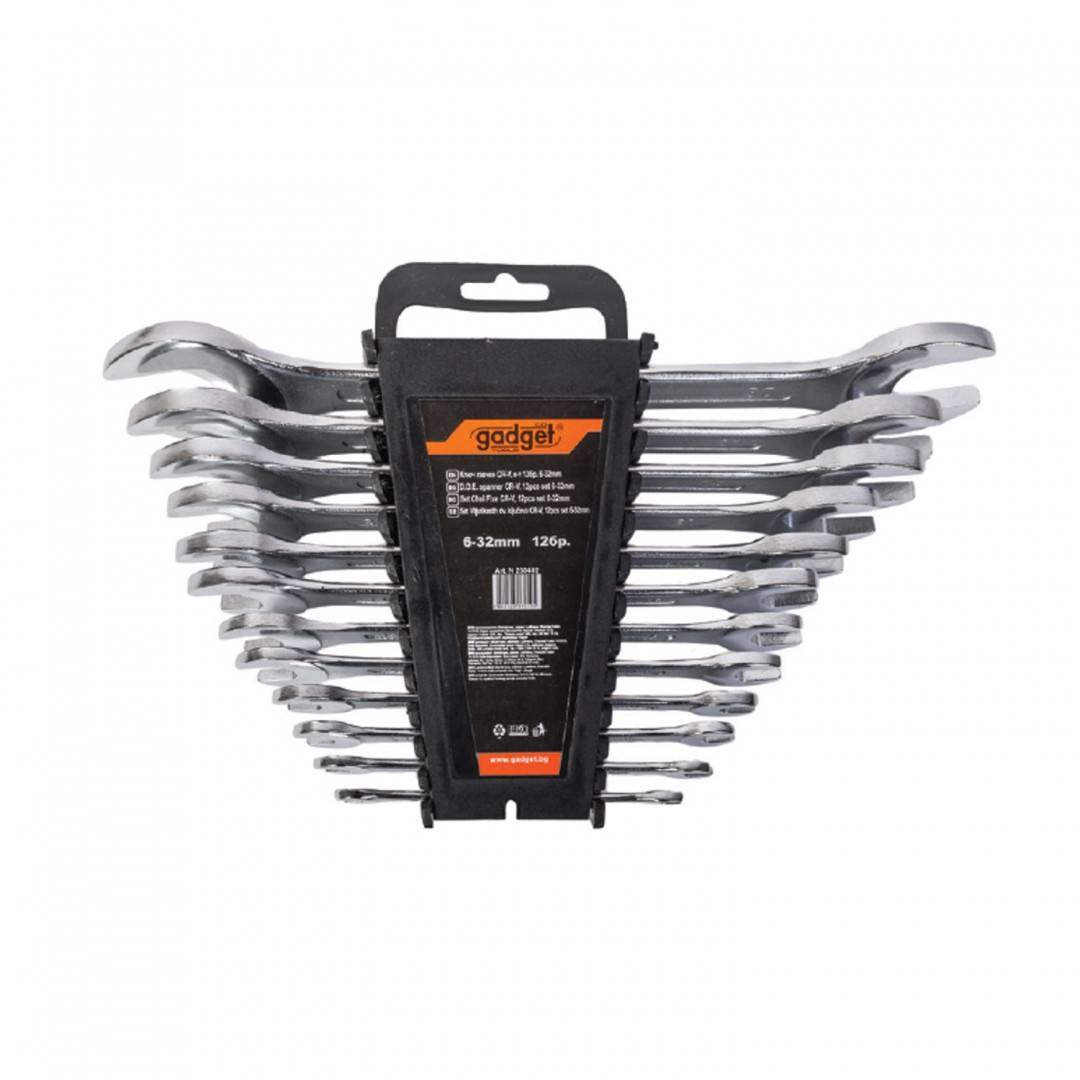 Cheie fixa CR-V, 12buc set 6-32mm GD — imaginea 2
