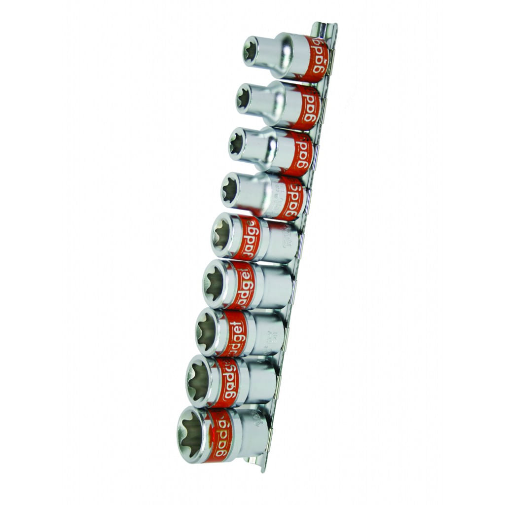 Set 9 chei tubulare TORX Gadget cu prindere 1/2" — imaginea 2