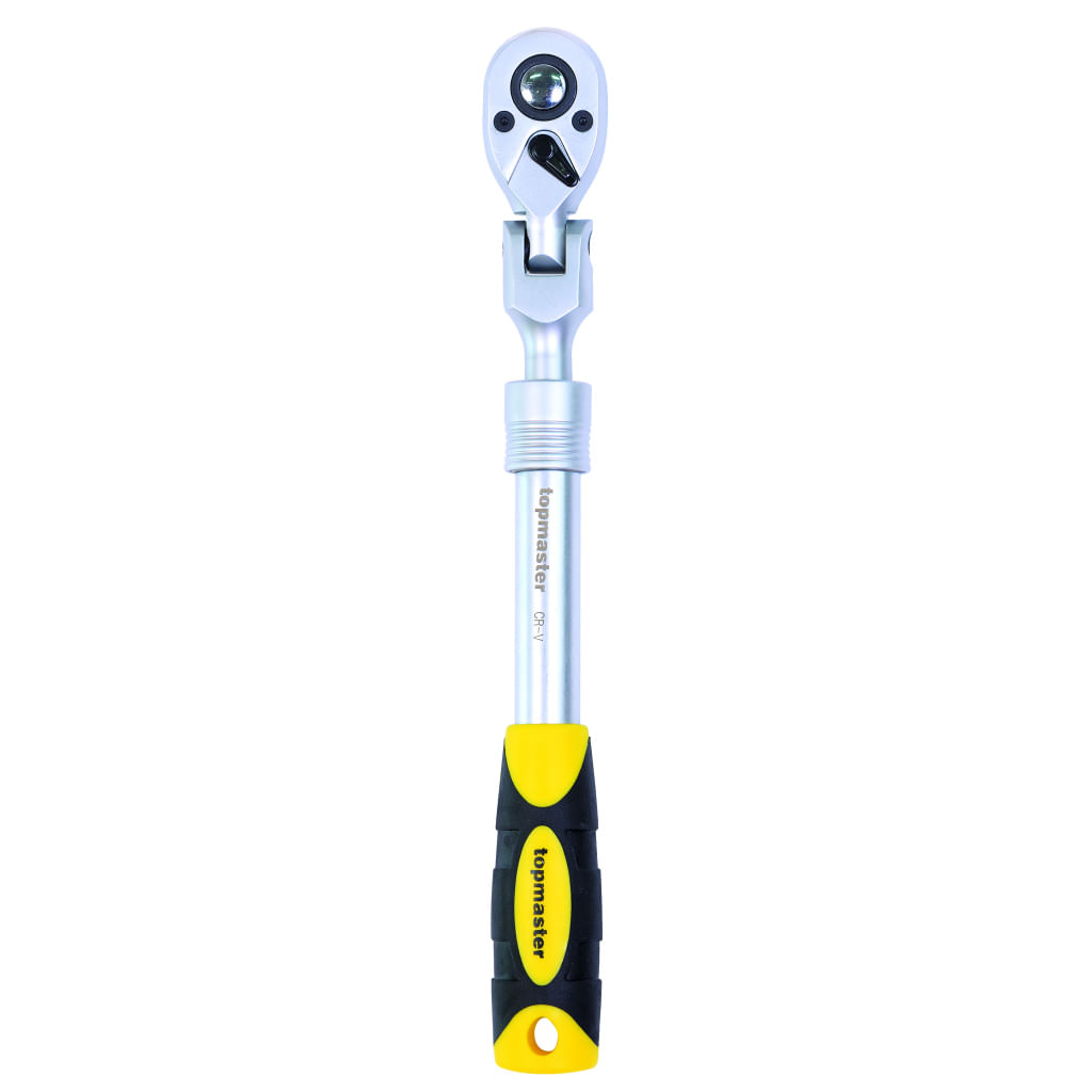 Maner clichet Cr-V Top Master Pro, 1/2 inch x 475 mm, 72T, brat telescopic — imaginea 2