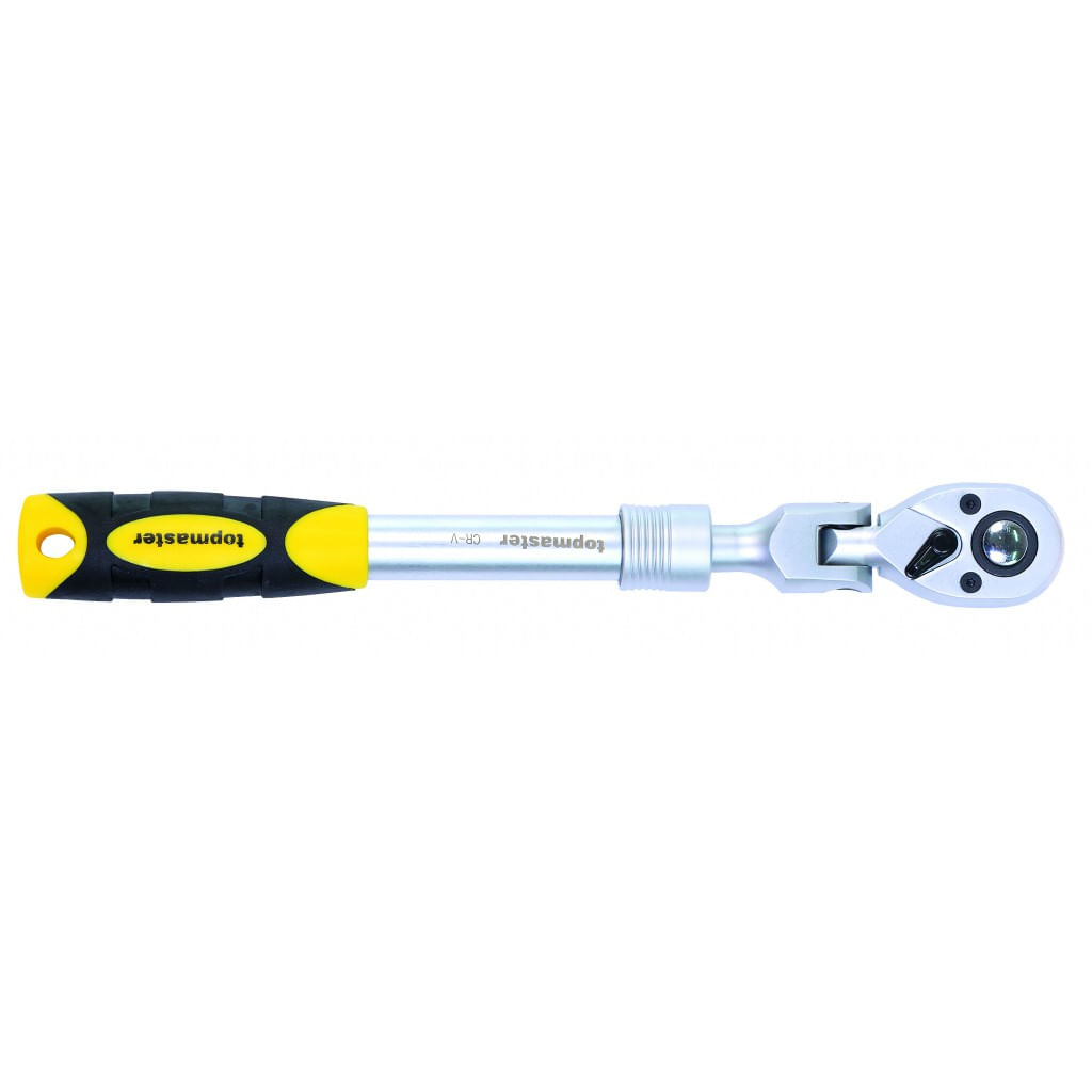 Maner clichet Cr-V Top Master Pro, 1/2 inch x 475 mm, 72T, brat telescopic — imaginea 3