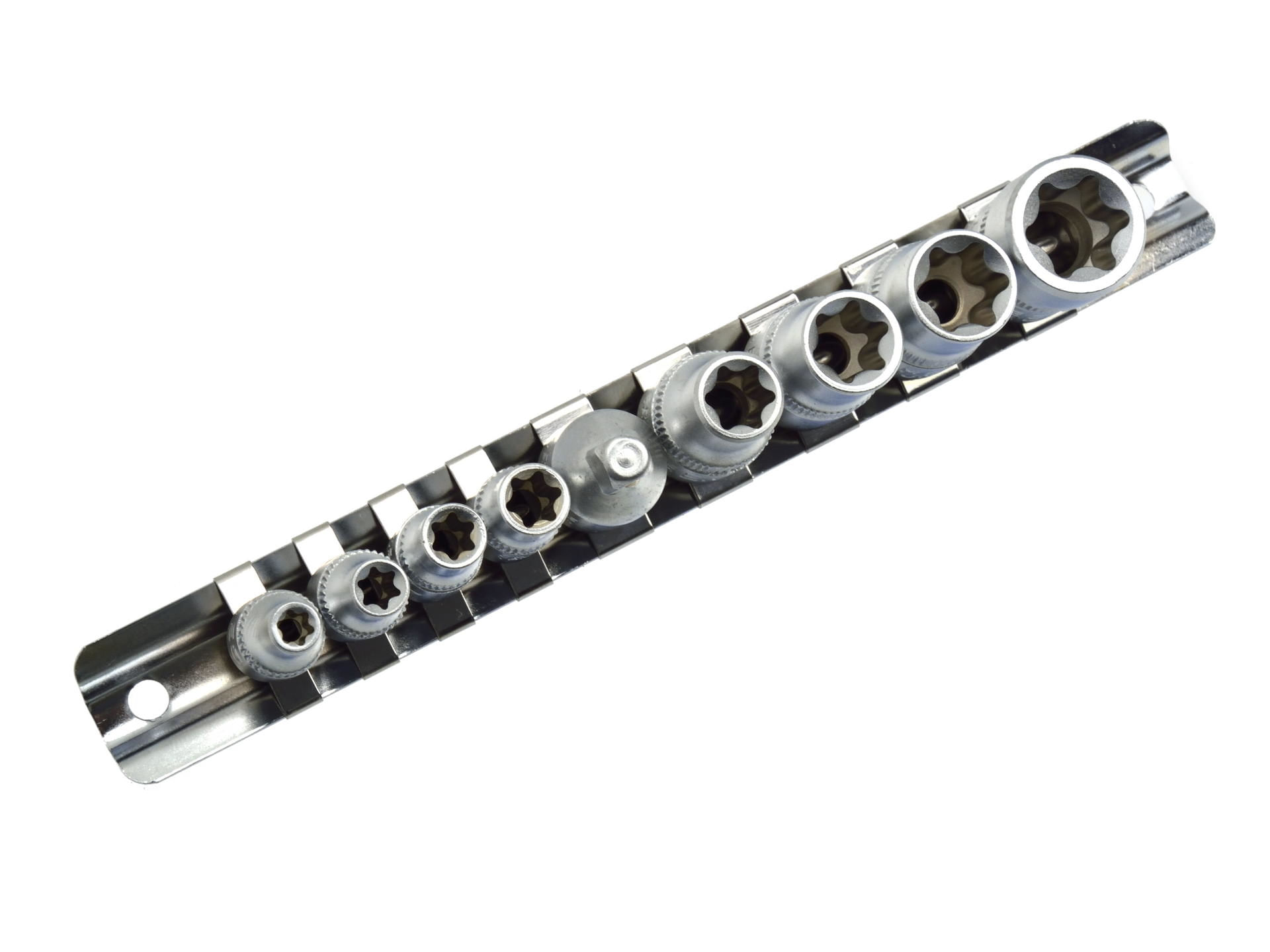 Set chei tubulare torx, 9 piese, GEKO G10169 — imaginea 3