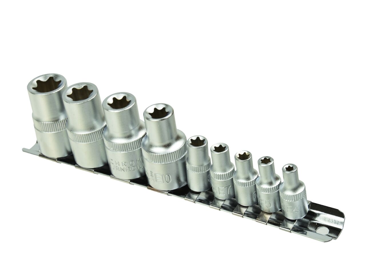 Set chei tubulare, 9 piese, Geko G10166 — imaginea 3