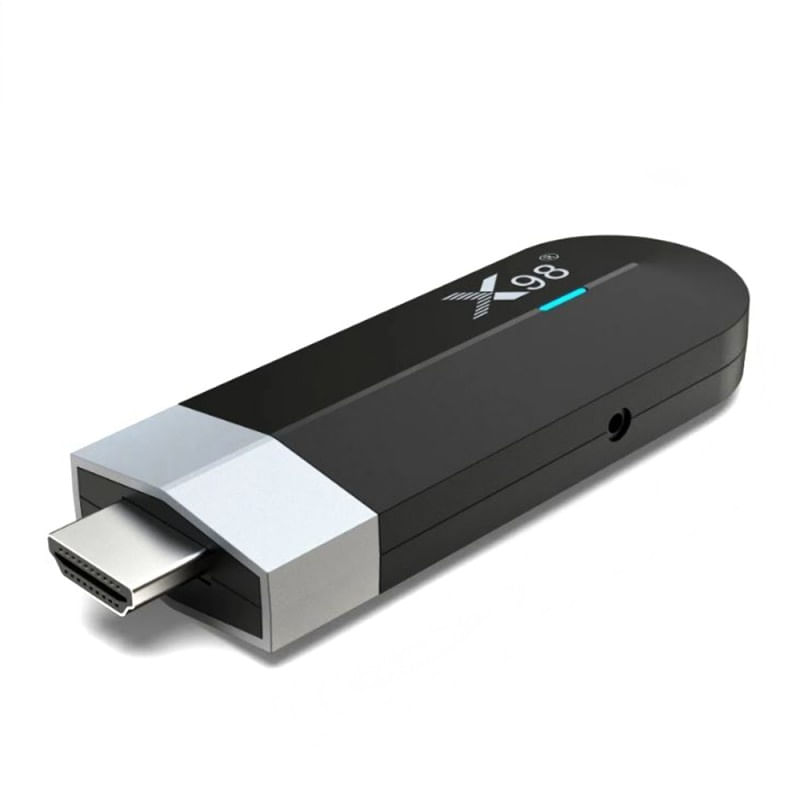 Media player tv stick Techstar® x98 s500, 4k, android 11.0, quad core, 2gb ram, 16gb rom, wifi 2.4g, bluetooth, hdmi