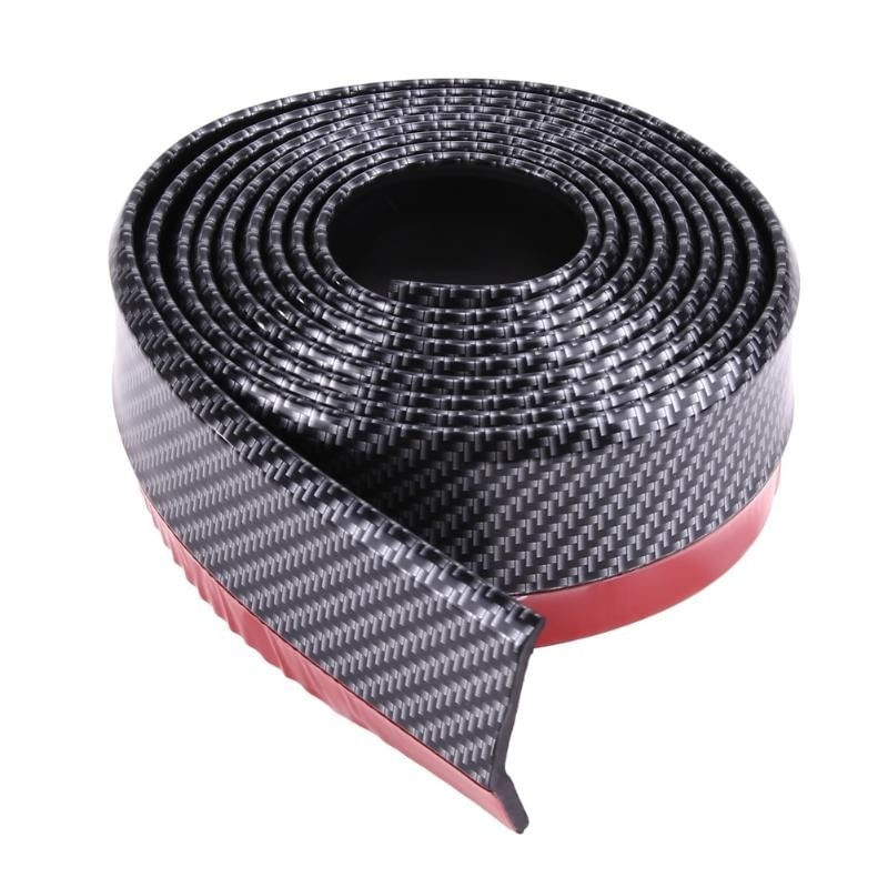 Banda Protectie Design Pentru Usa, Prag, Bara Tuning Auto Interior/Exterior Universala din Cauciuc Model Fibra de
