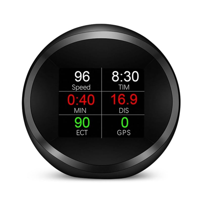 Indicator digital auto multifunctional, head up display Techstar® obd ii, p 11, display 1.8 inch, detector de - 4 | YEO