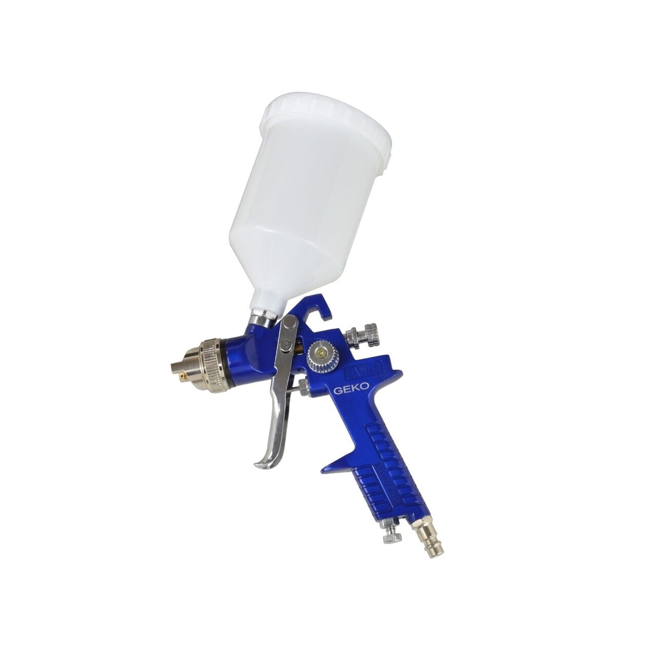 Pistol de vopsit profesional cu rezervor HVLP 600ml 2.5mm, Geko G01168 - 1 | YEO