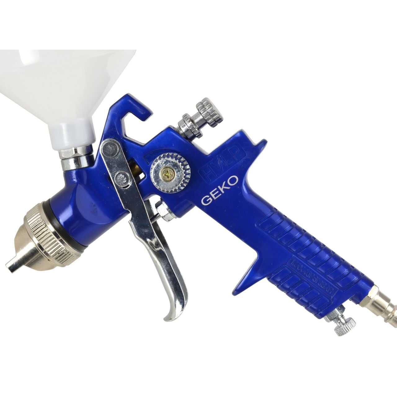 Pistol de vopsit profesional cu rezervor HVLP 600ml 2.5mm, Geko G01168 - 3 | YEO