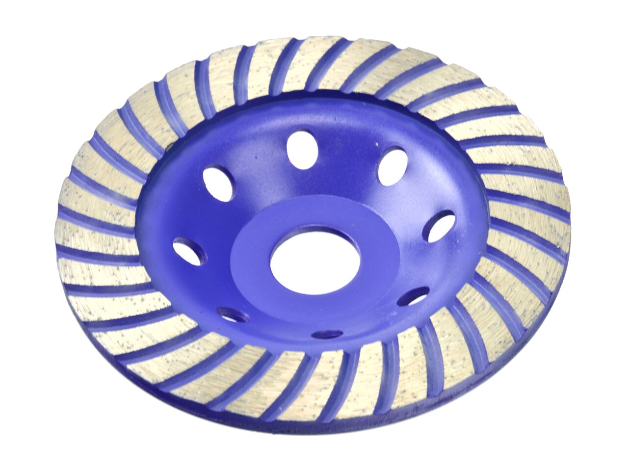 Disc diamantat 125 mm cu segmente pentru slefuit suprafete beton, mozaic, Turbo, Geko, G00377