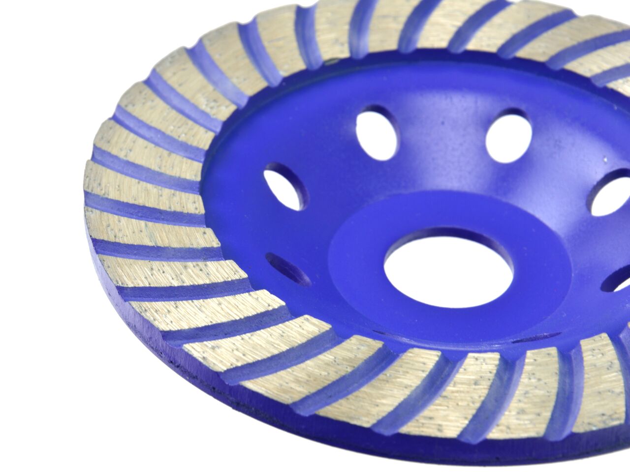 Disc diamantat 125 mm cu segmente pentru slefuit suprafete beton, mozaic, Turbo, Geko, G00377 - 2 | YEO