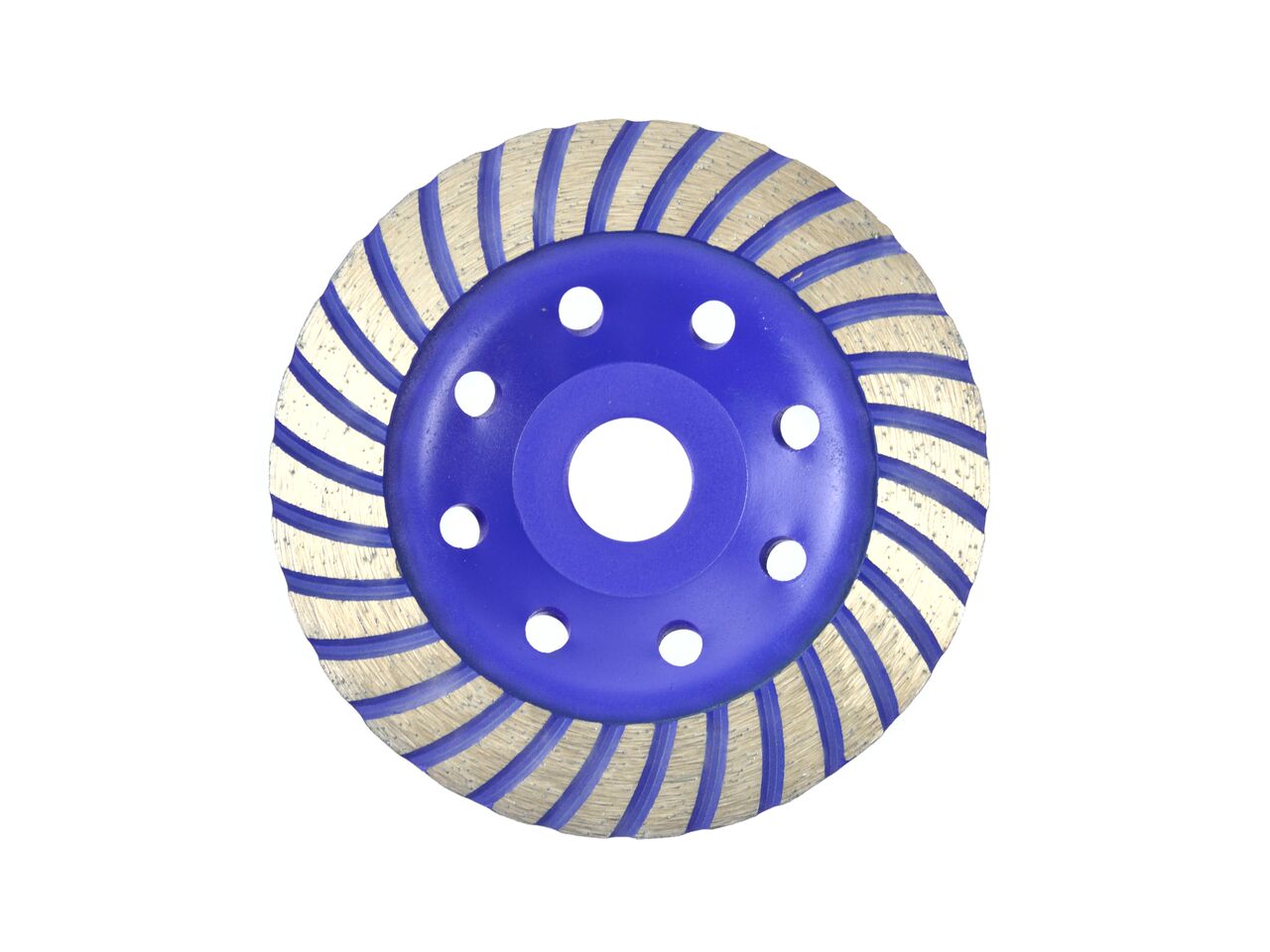 Disc diamantat 125 mm cu segmente pentru slefuit suprafete beton, mozaic, Turbo, Geko, G00377 - 3 | YEO