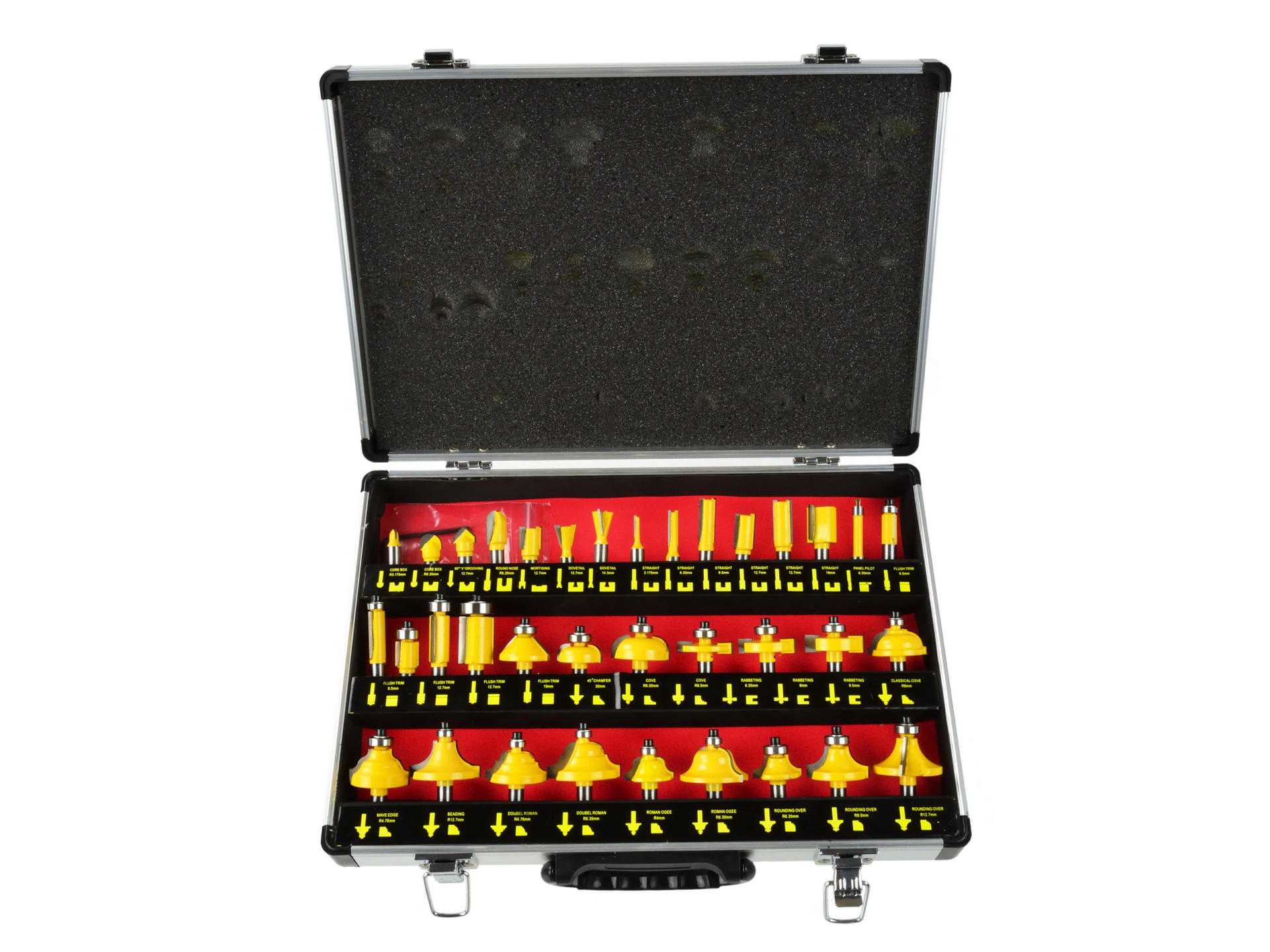 Set freze pentru lemn, 35 piese, Keltin K00067