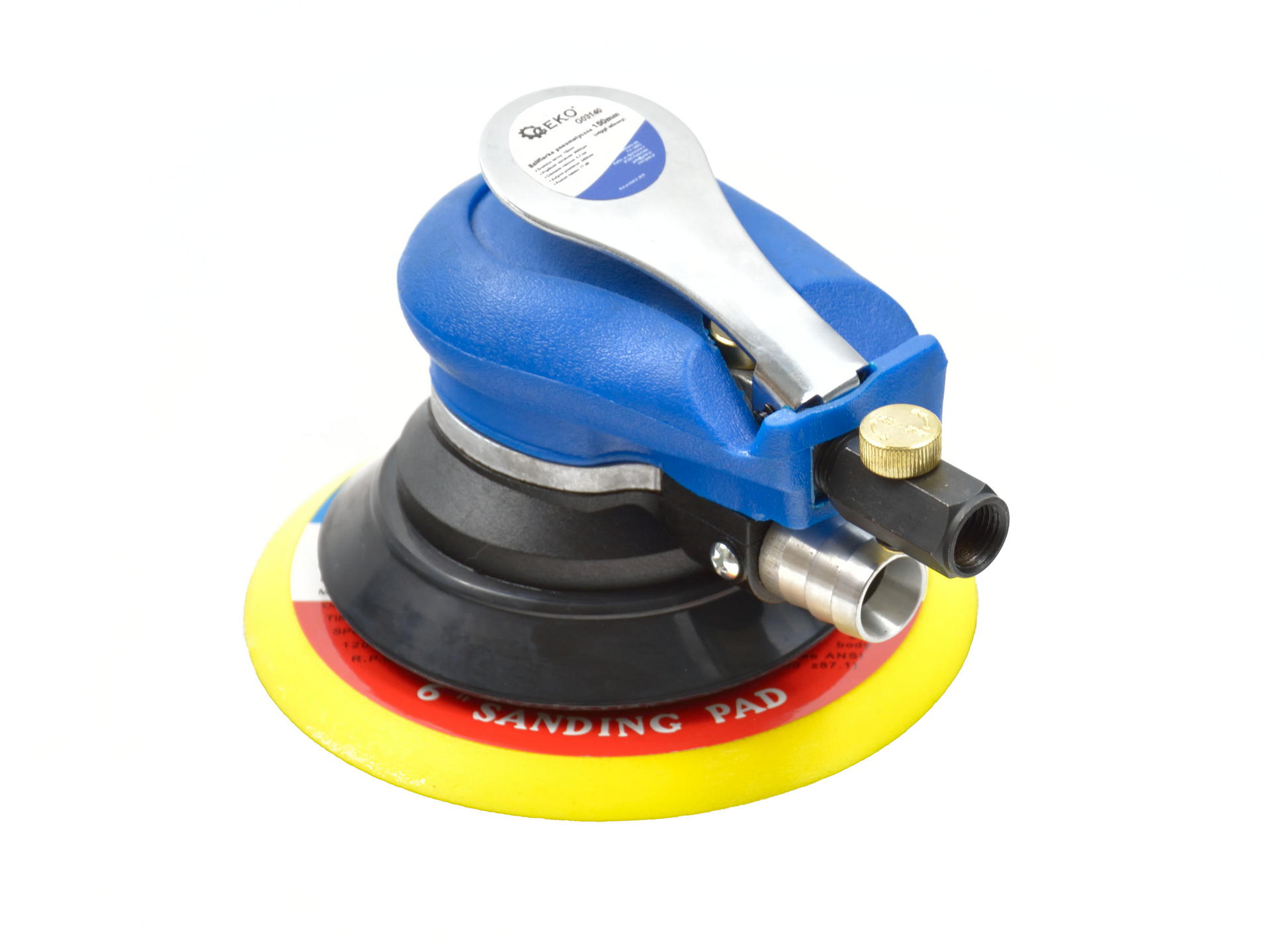 Slefuitor orbital pneumatic 6.3bar 150mm 9000rpm, Geko G03140 - 4 | YEO