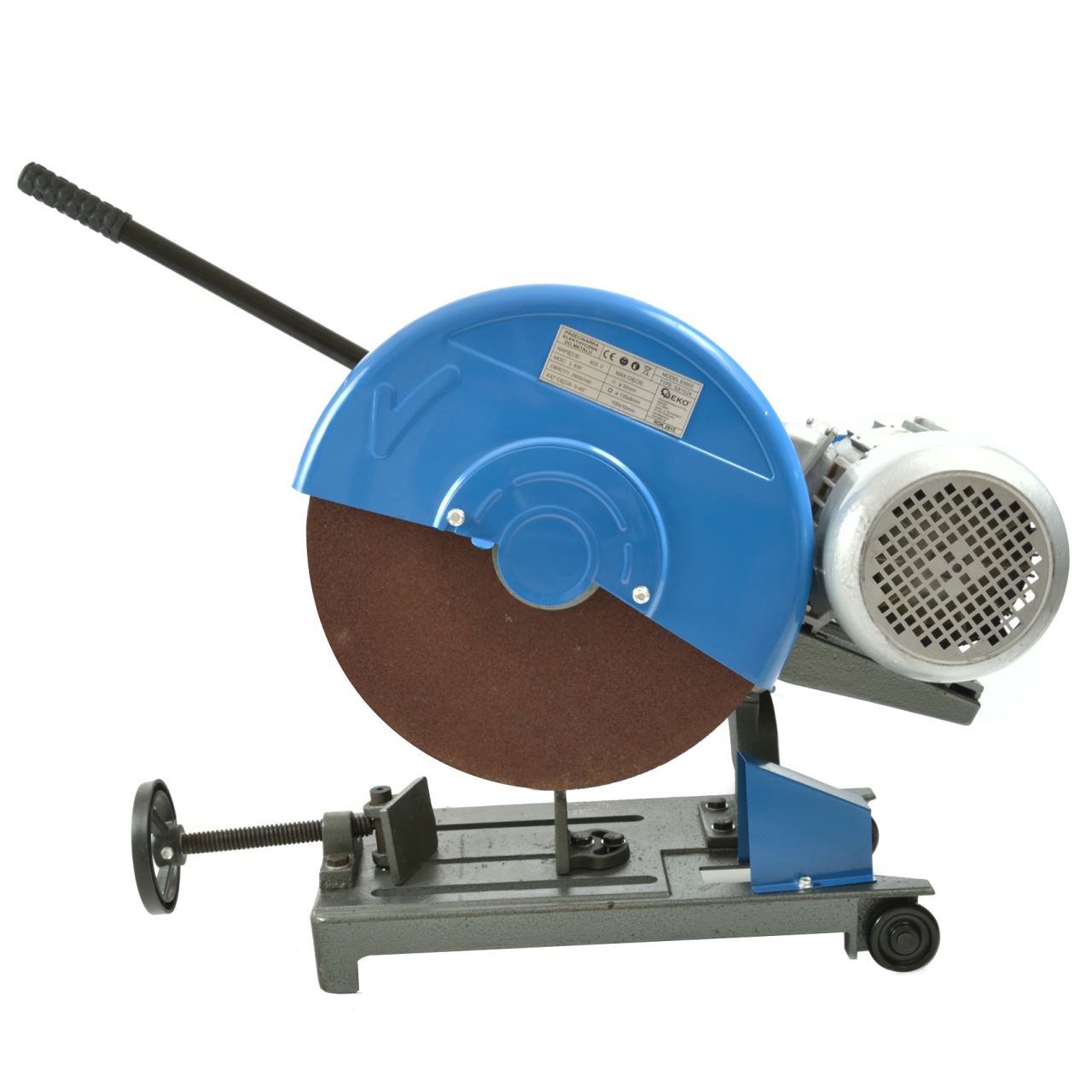 Circular de mana electric pentru metal 400V 3kW Geko G81024