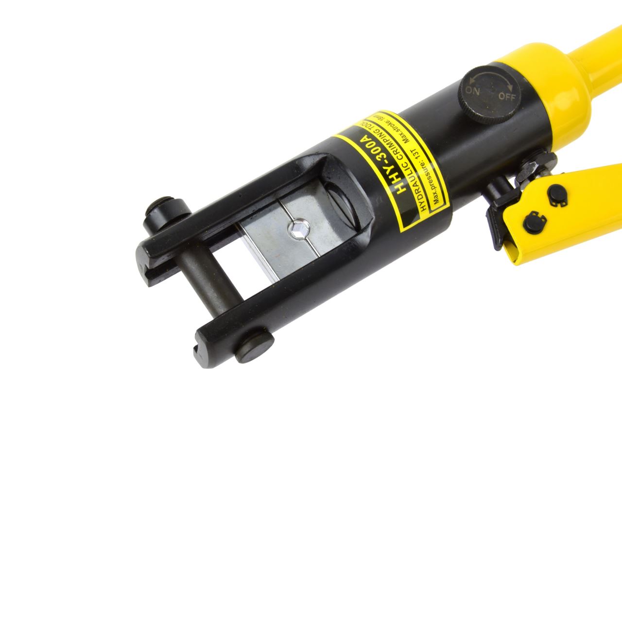 Cleste hidraulic pentru sertizat Geko G00901, pentru cabluri 100-300 mmp, capacitate 18 T - 2 | YEO