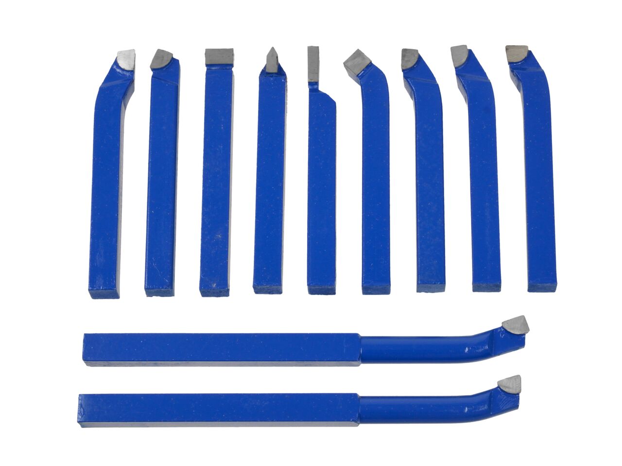 Set 11 instrumente de strunjire 10x10mm + valiza, Geko G01241 - 2 | YEO