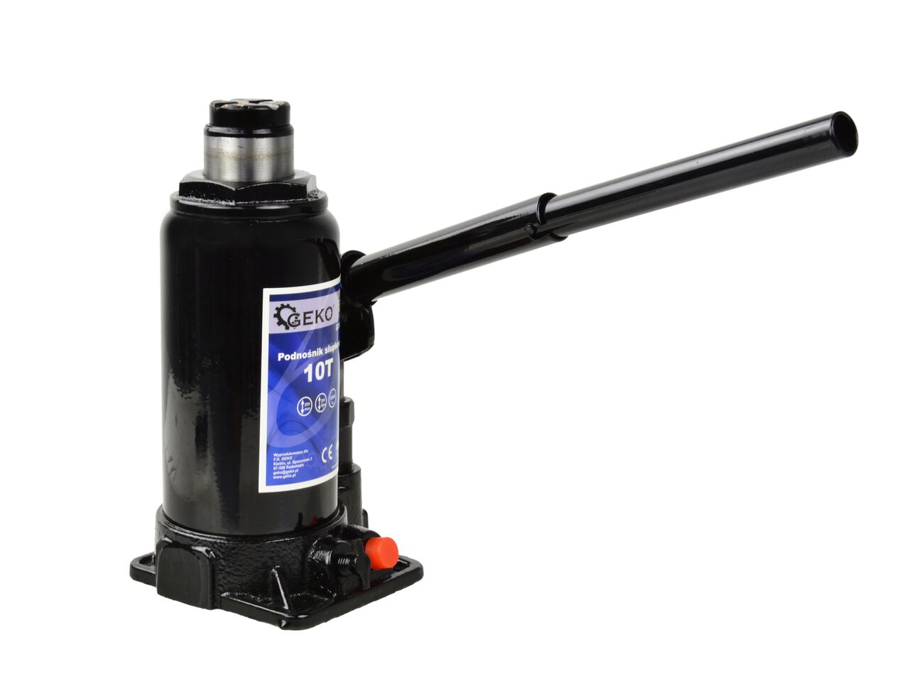 Cric hidraulic cu manivela de 10T, GEKO G01054 - 3 | YEO