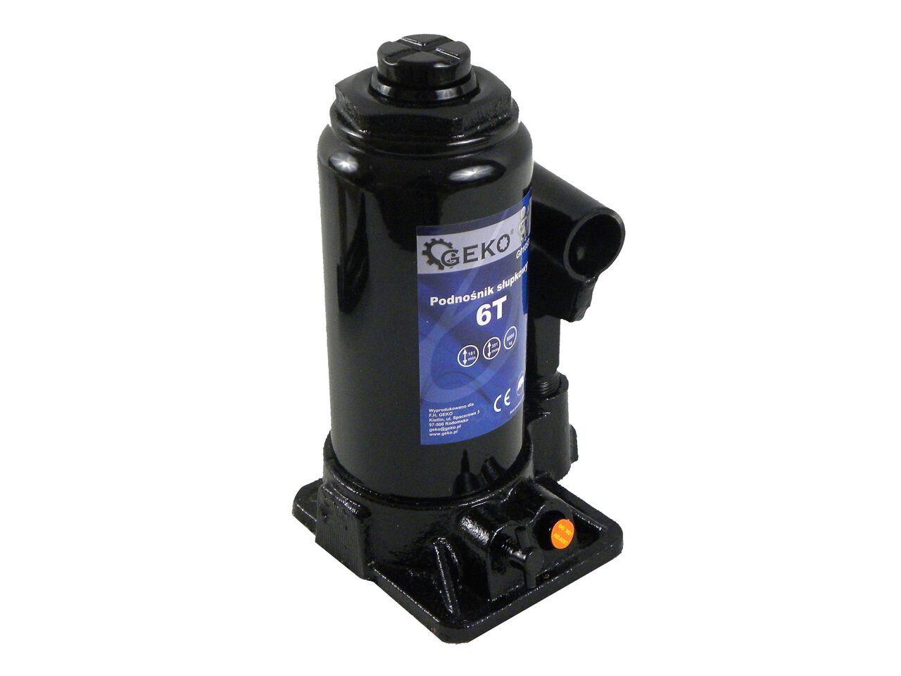 Cric hidraulic negru 6T, GEKO G01053 — imaginea 3