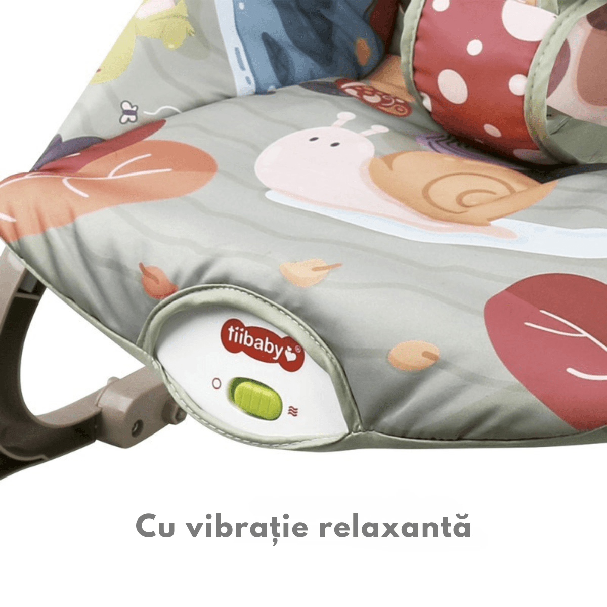 Balansoar si scaun electric 3 in 1 pentru bebelusi, VisionHub®, Multifunctional cu Cantece si vibratii linistitoare - 3 | YEO