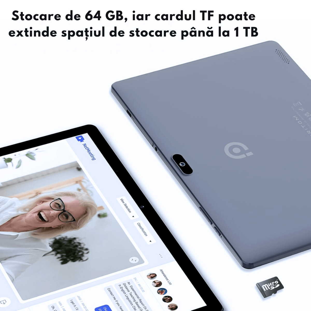 Tableta 10 Inchi VisionHub® Tronpad - Android 13, Performanta Rapida, Ecran HD IPS, Android 13, 64GB Stocare, 4GB RAM - 2 | YEO