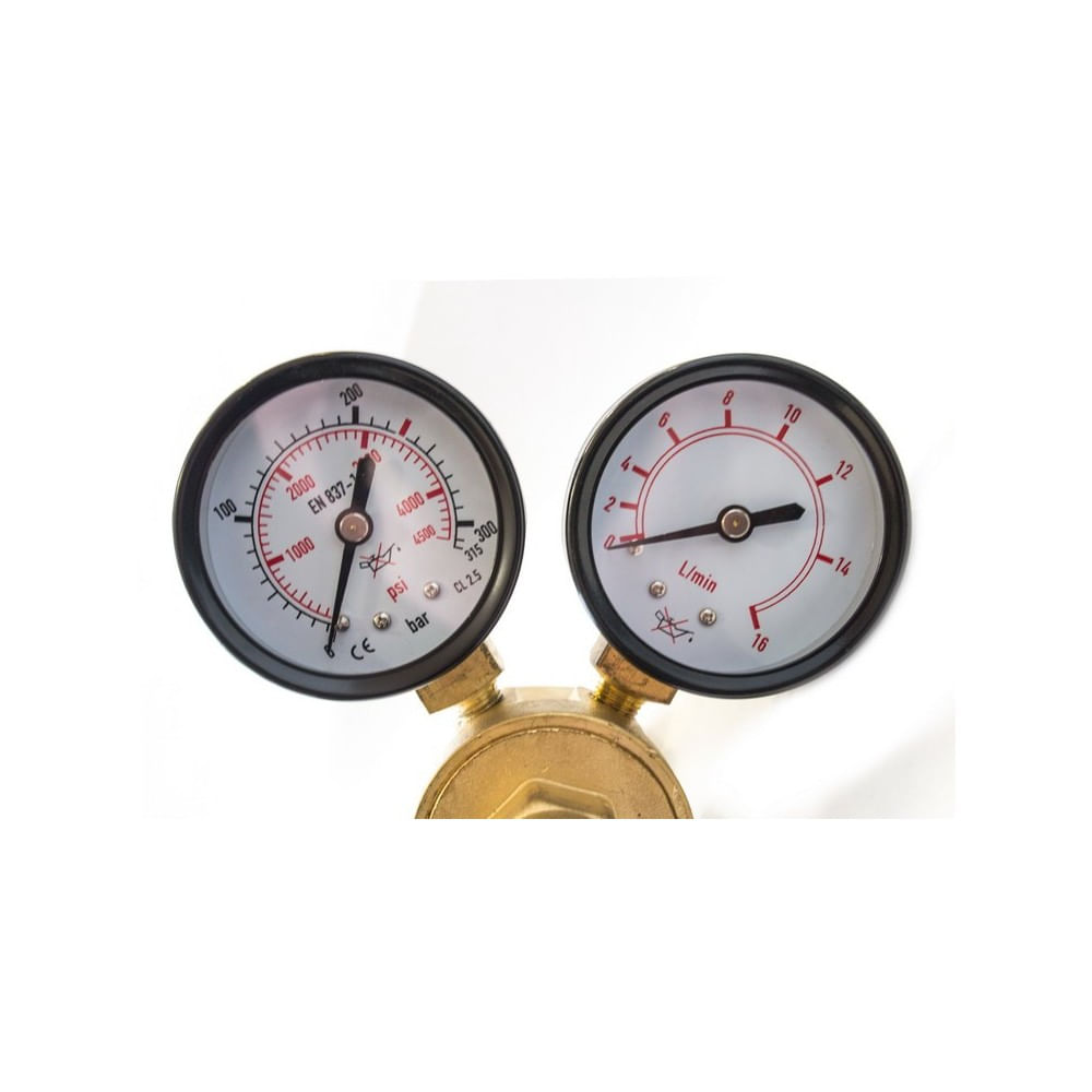 Regulator reductor presiune CO2 Argon 2 manometre (PM0195)