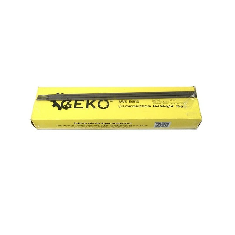 Electrozi de sudura AWS E6013, 3.25mmx350mm rutil-celuloza, GEKO G74201