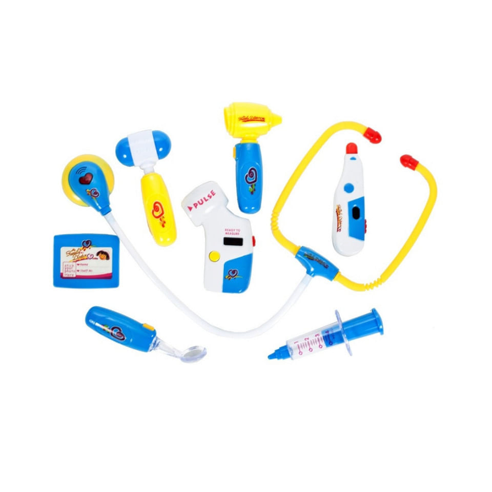 Trusa medicala cu sunete si lumini Micul doctor Blue - imagine 2