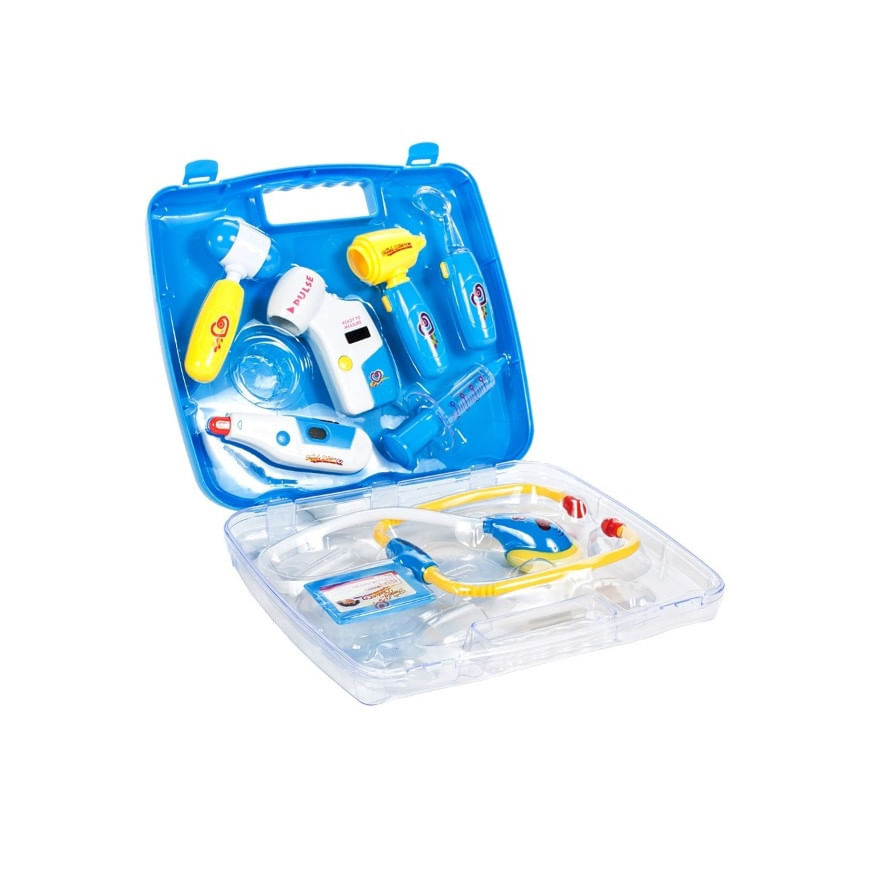 Trusa medicala cu sunete si lumini Micul doctor Blue - imagine 4