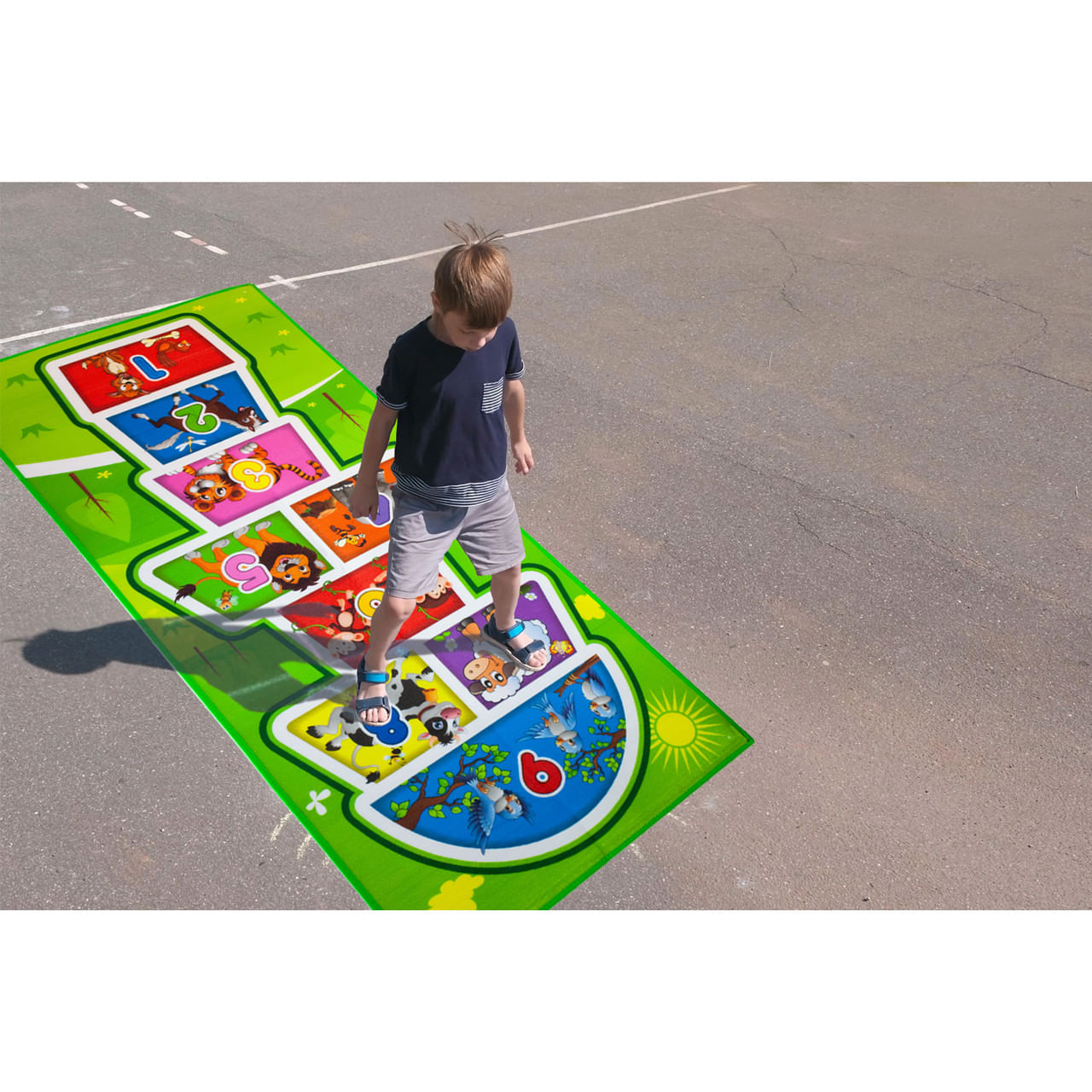 Covoras de joaca din spuma 200 x 90cm Sotron - imagine 4