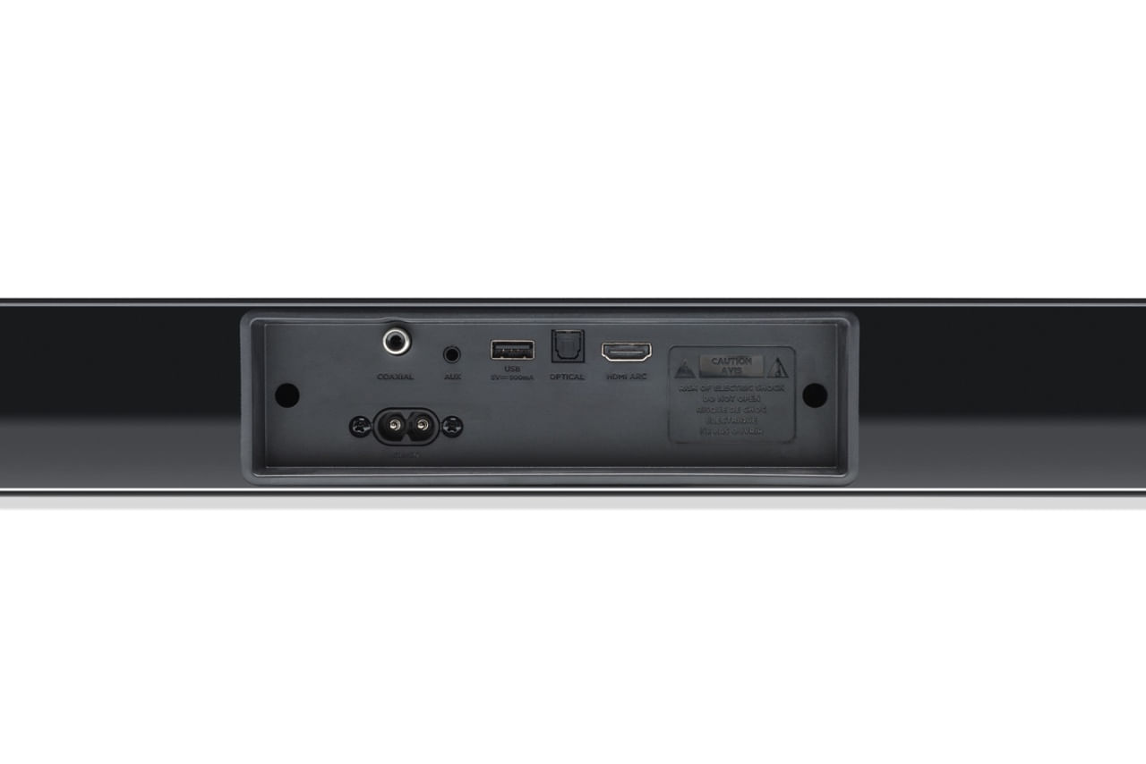 Soundbar 2.1 JVC H-E434B, RMS 200 W, USB, Subwoofer, Bluetooth, Surround Dolby Digital, telecomanda